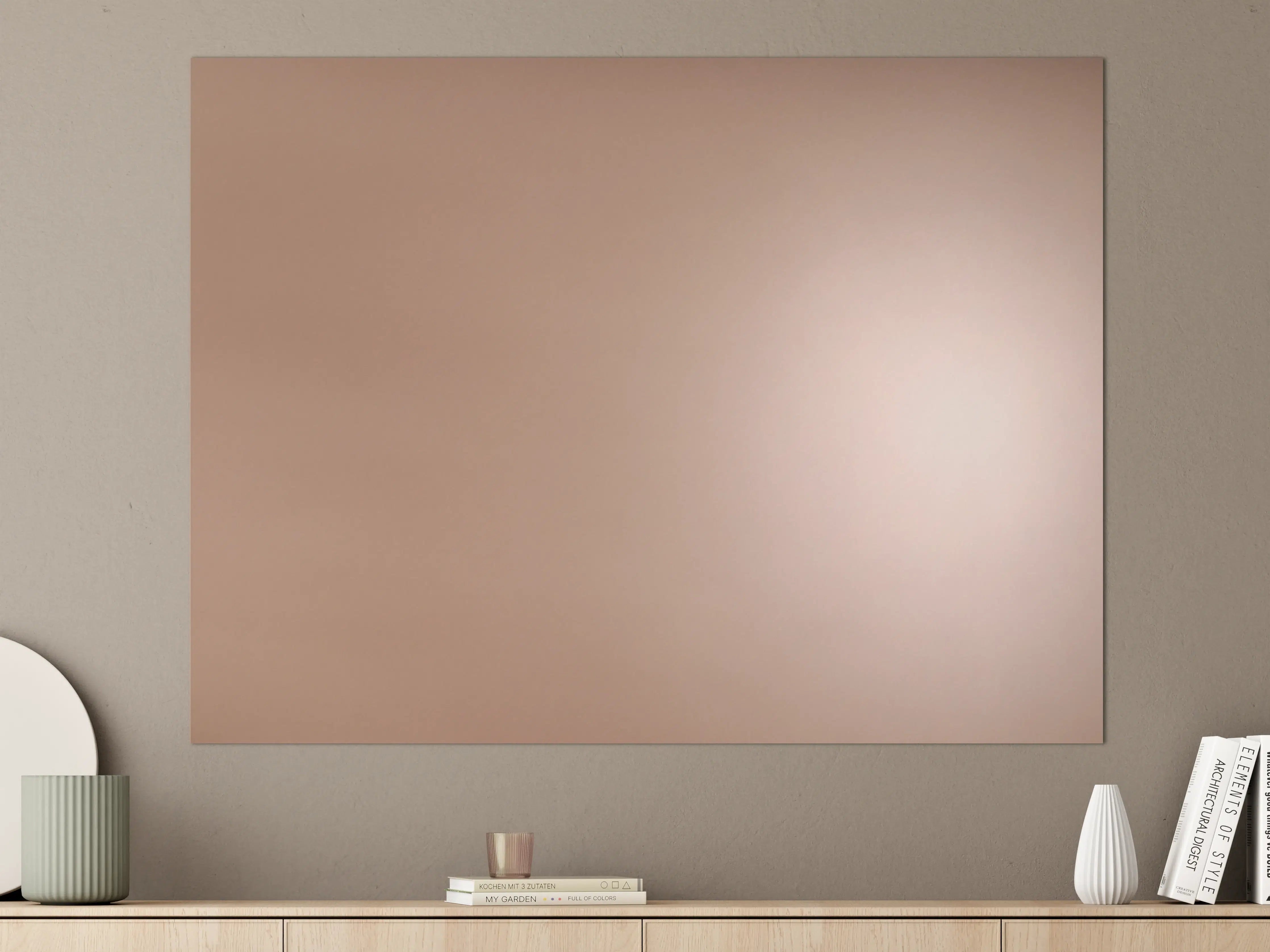 Große Wandbilder - Gradient Rose - Hintergrundtextur