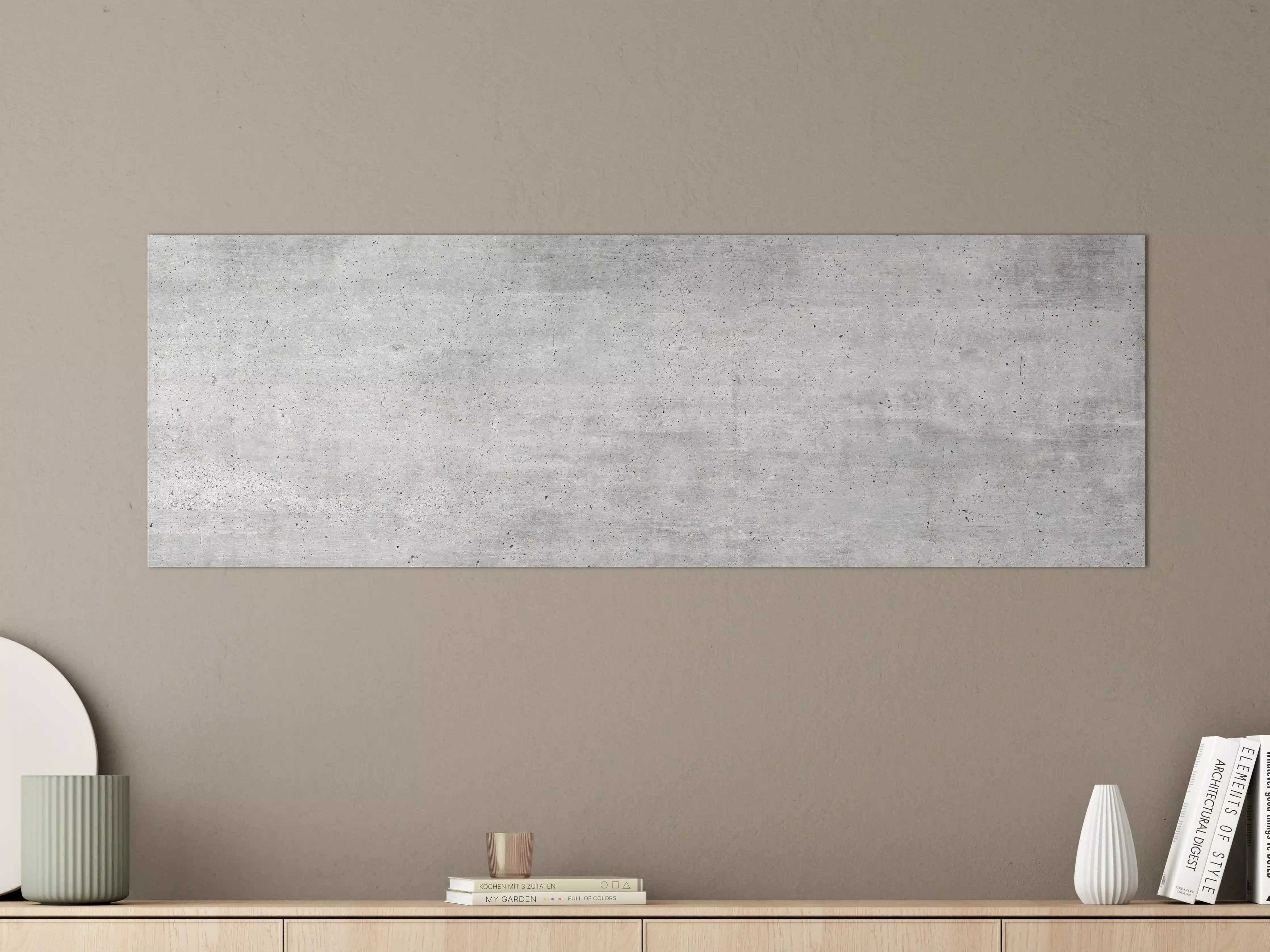 Große Wandbilder - Graue Betonwand