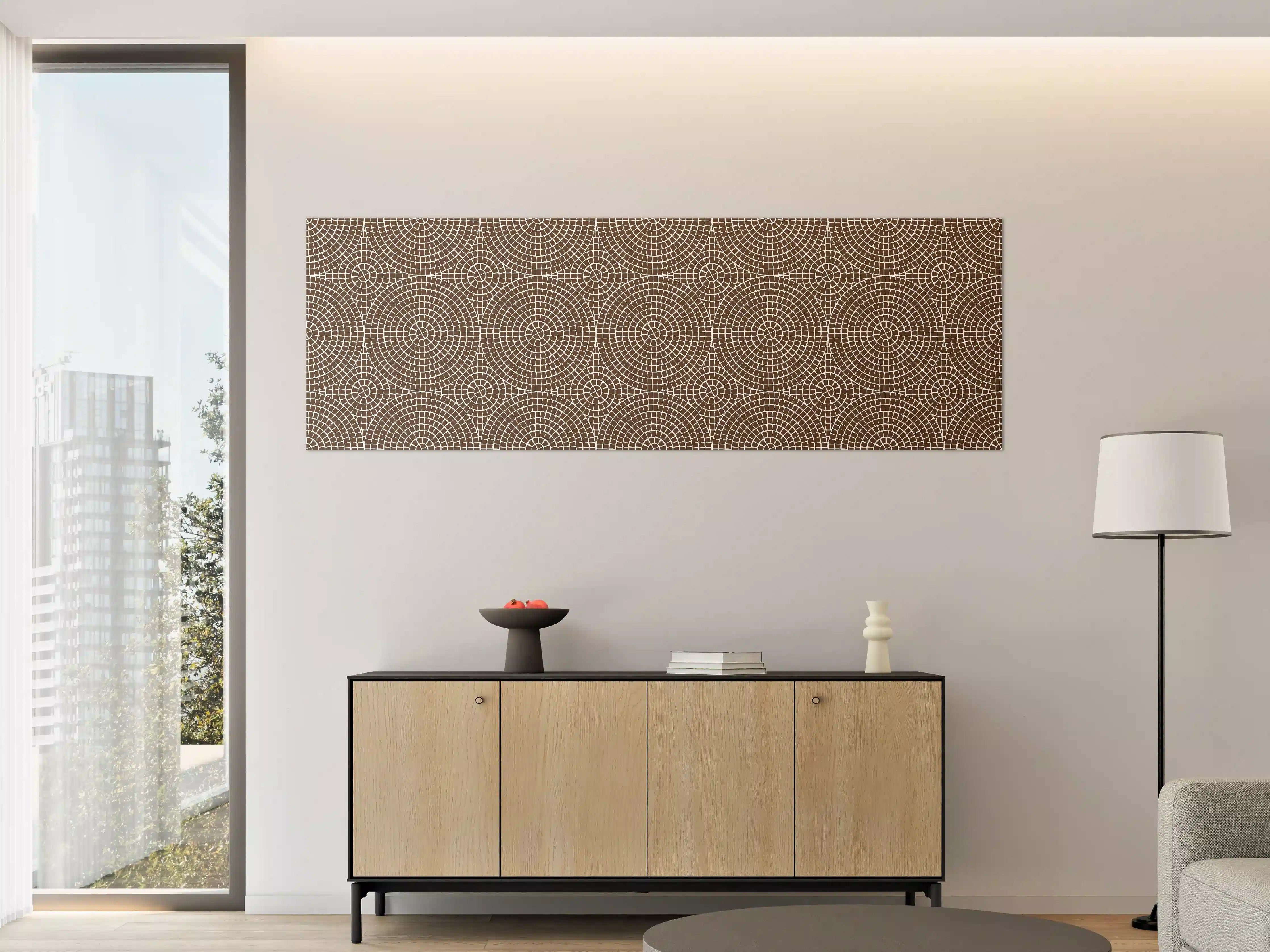 Große Wandbilder - Graue Eleganz in Erdtönen