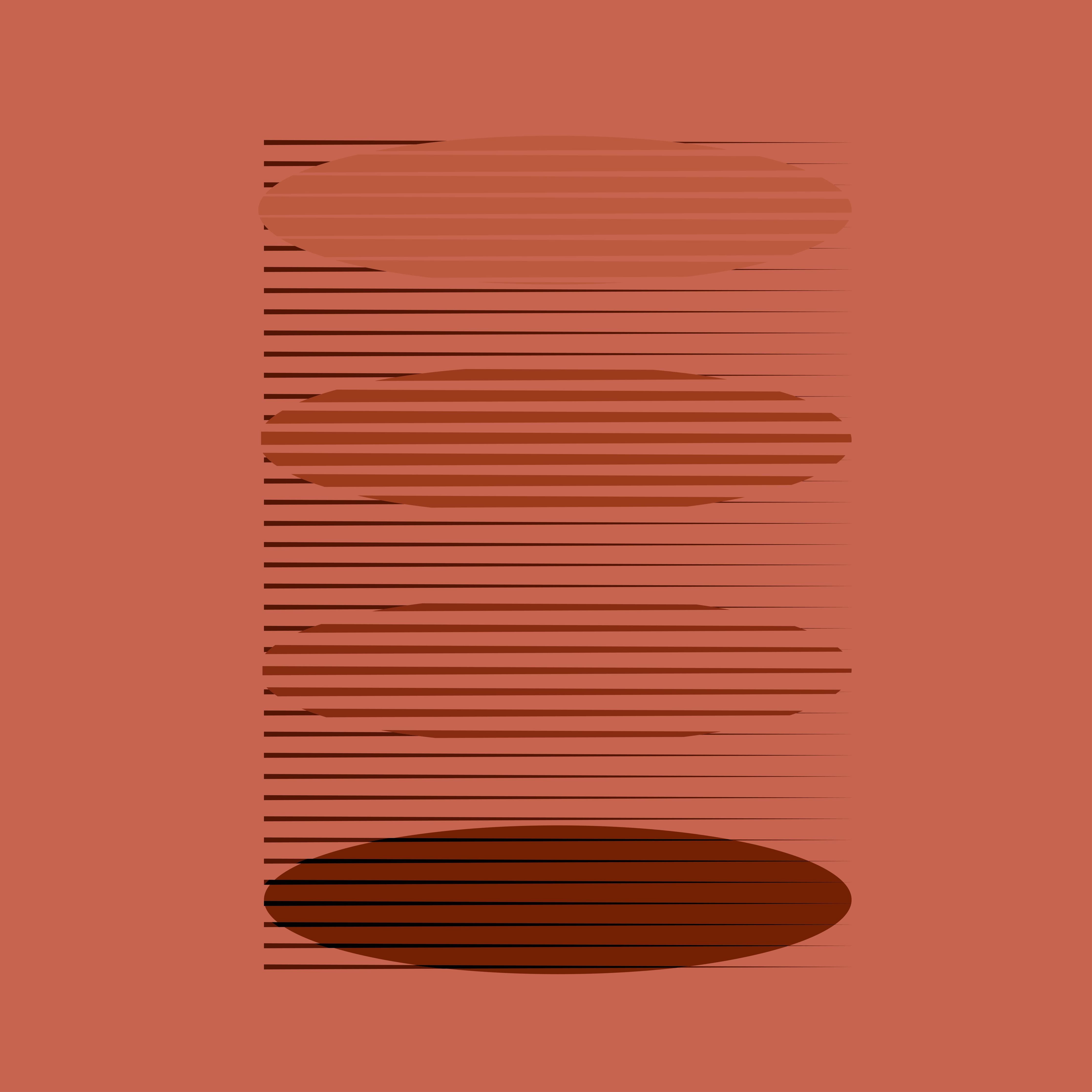 Große Wandbilder-Graue Harmonie in Geometrie