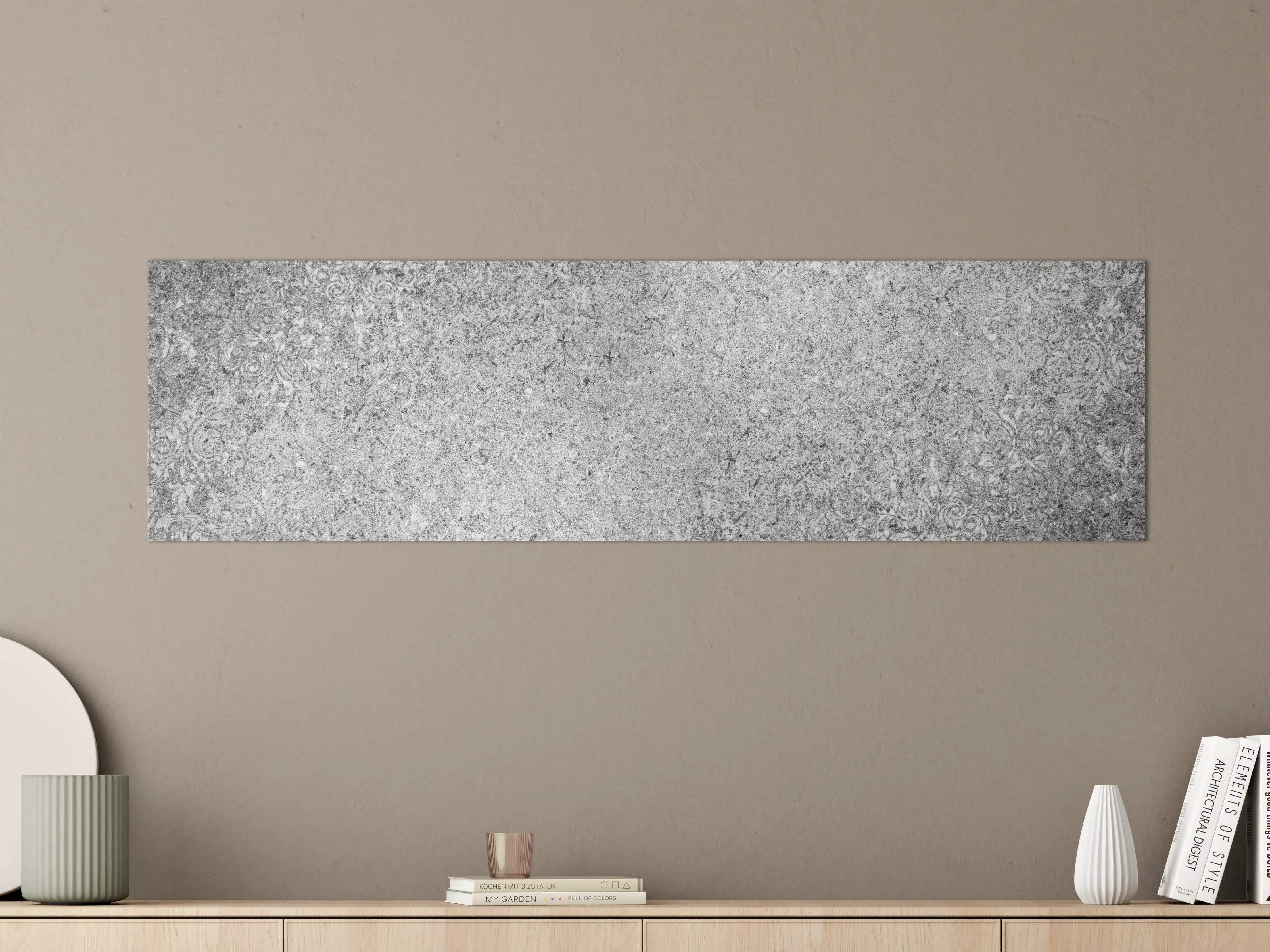 Große Wandbilder - Graue schäbige Betonwand
