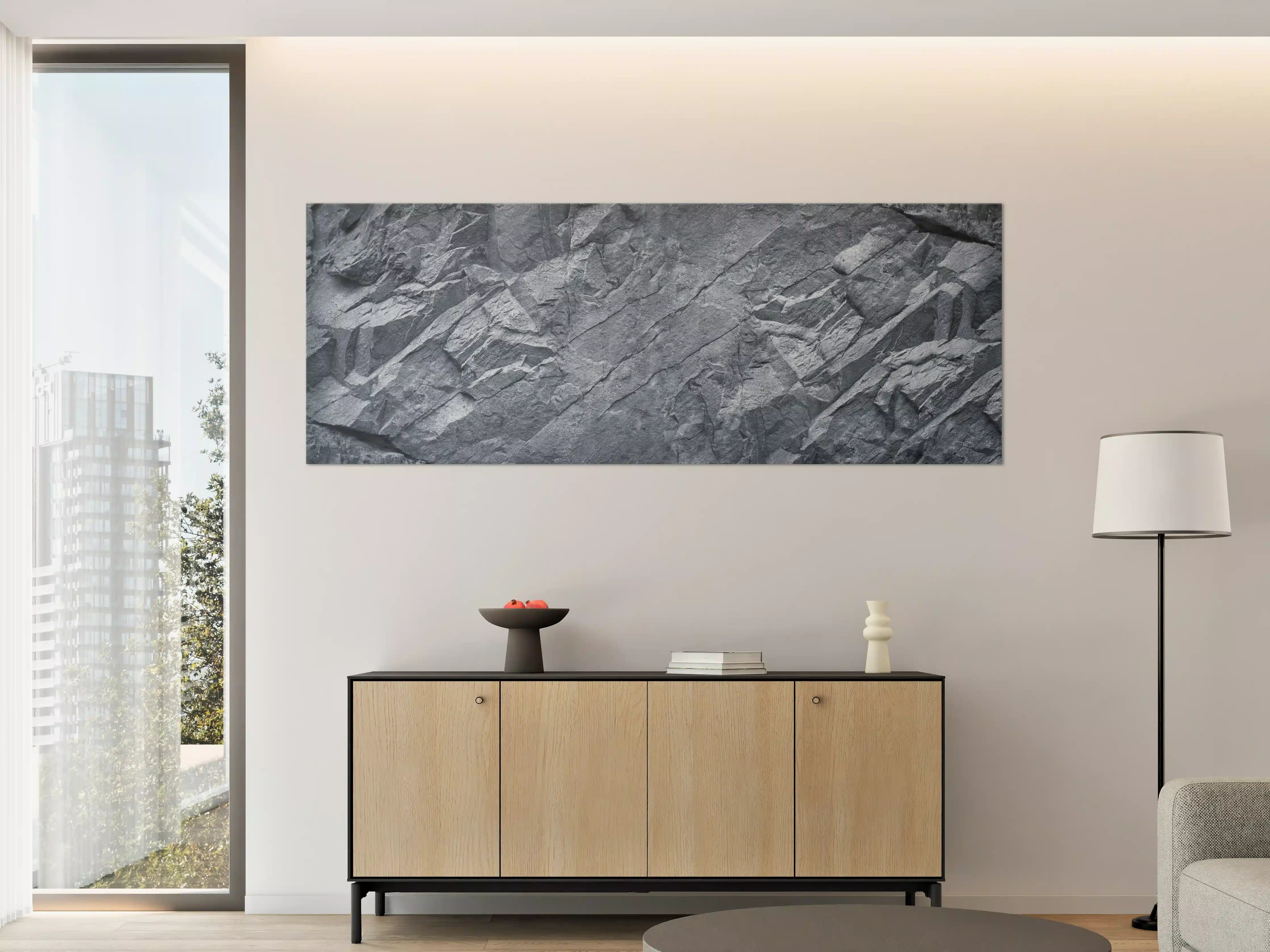 Große Wandbilder - Grauer Fels