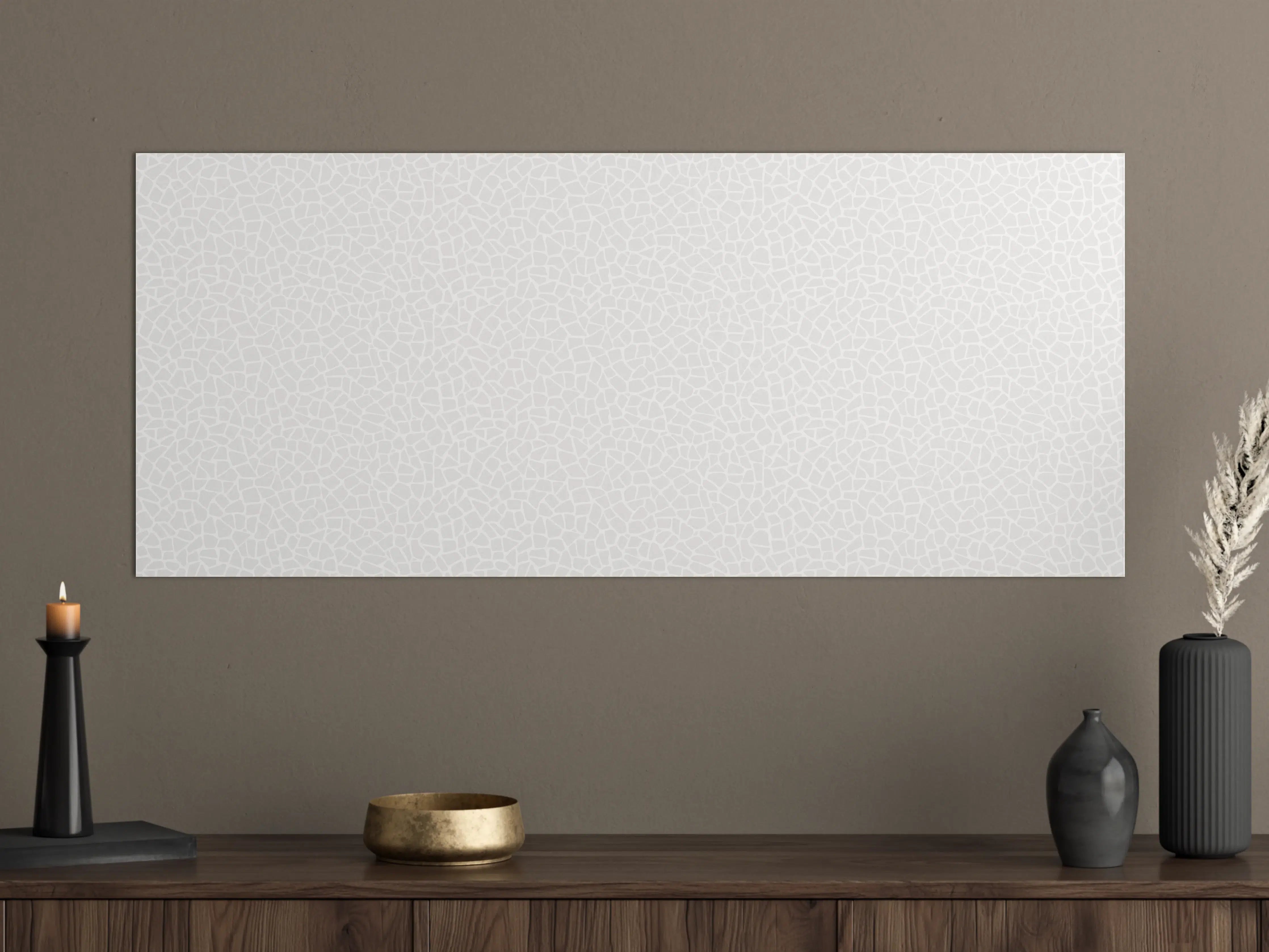 Große Wandbilder - Grauer Marmor mit zarten Linien