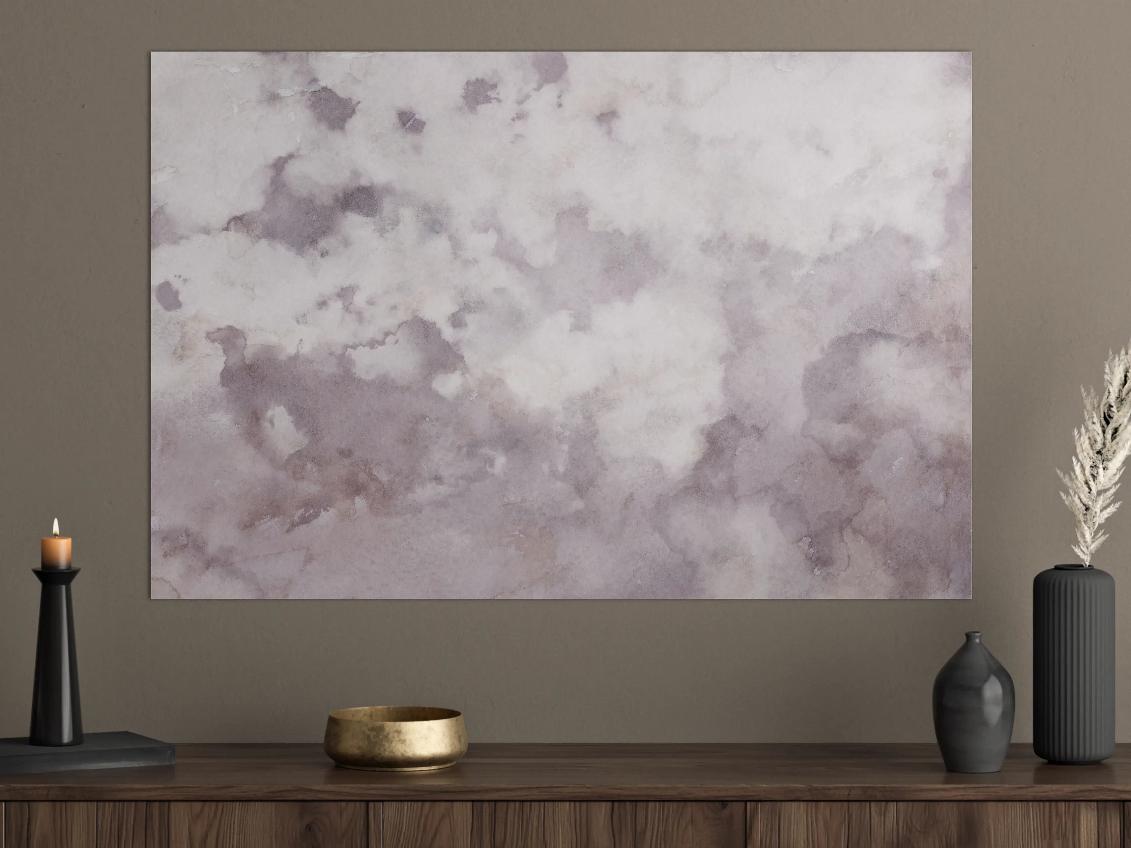 Große Wandbilder - Grunges Design - Aquarellmalerei