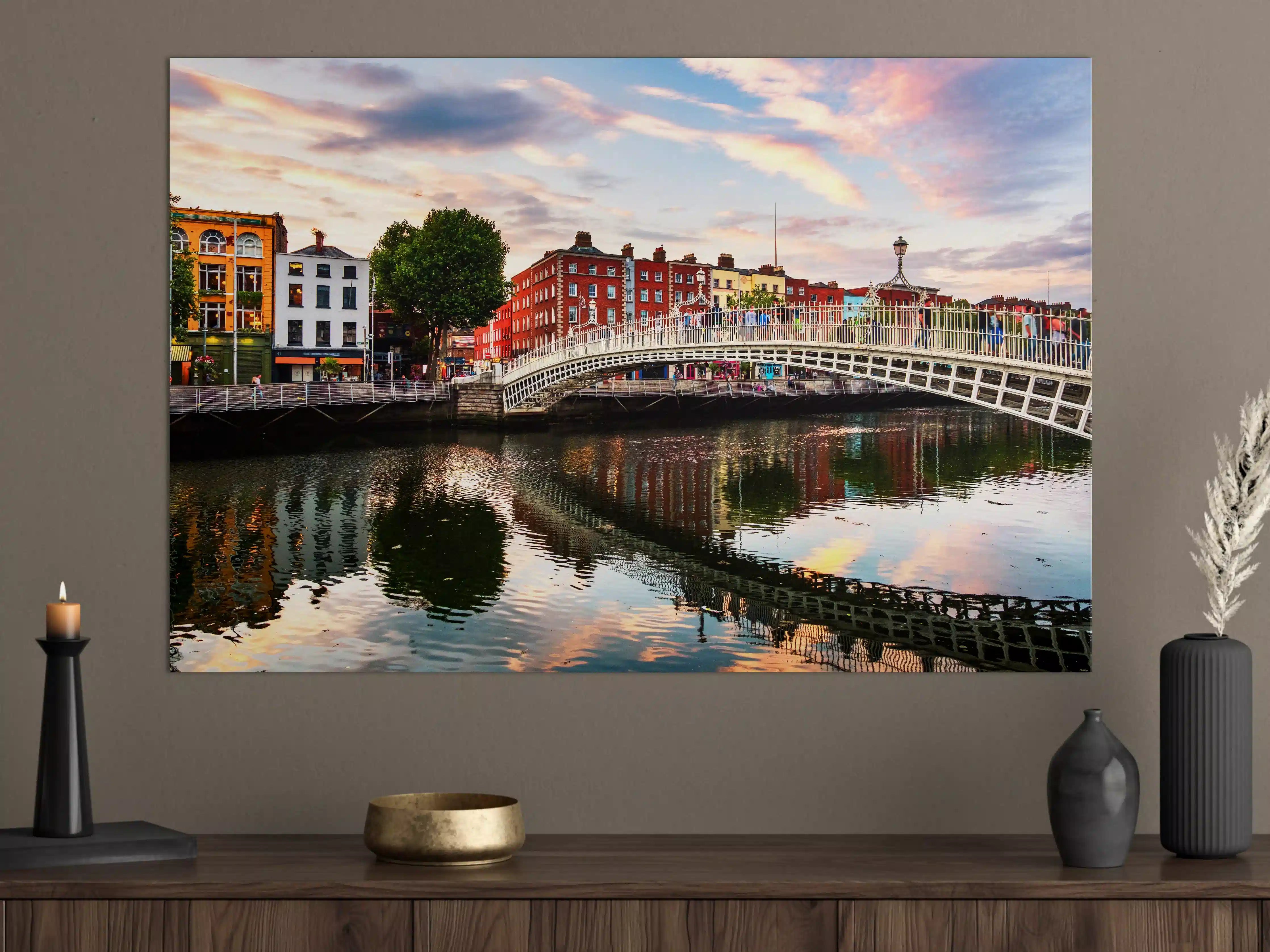 Große Wandbilder - Ha Penny Bridge - Dublin