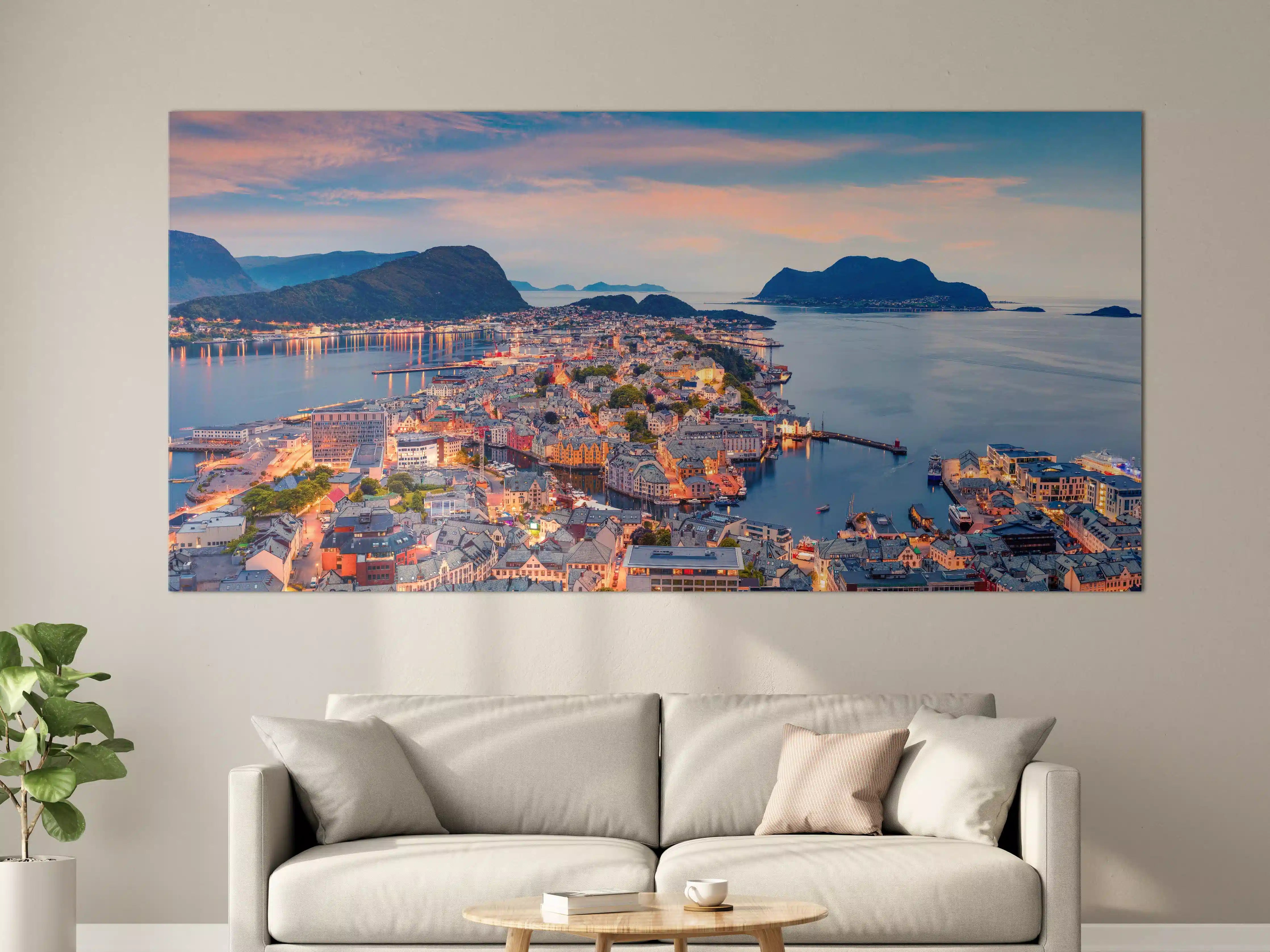 Große Wandbilder - Hafenstadt Alesund