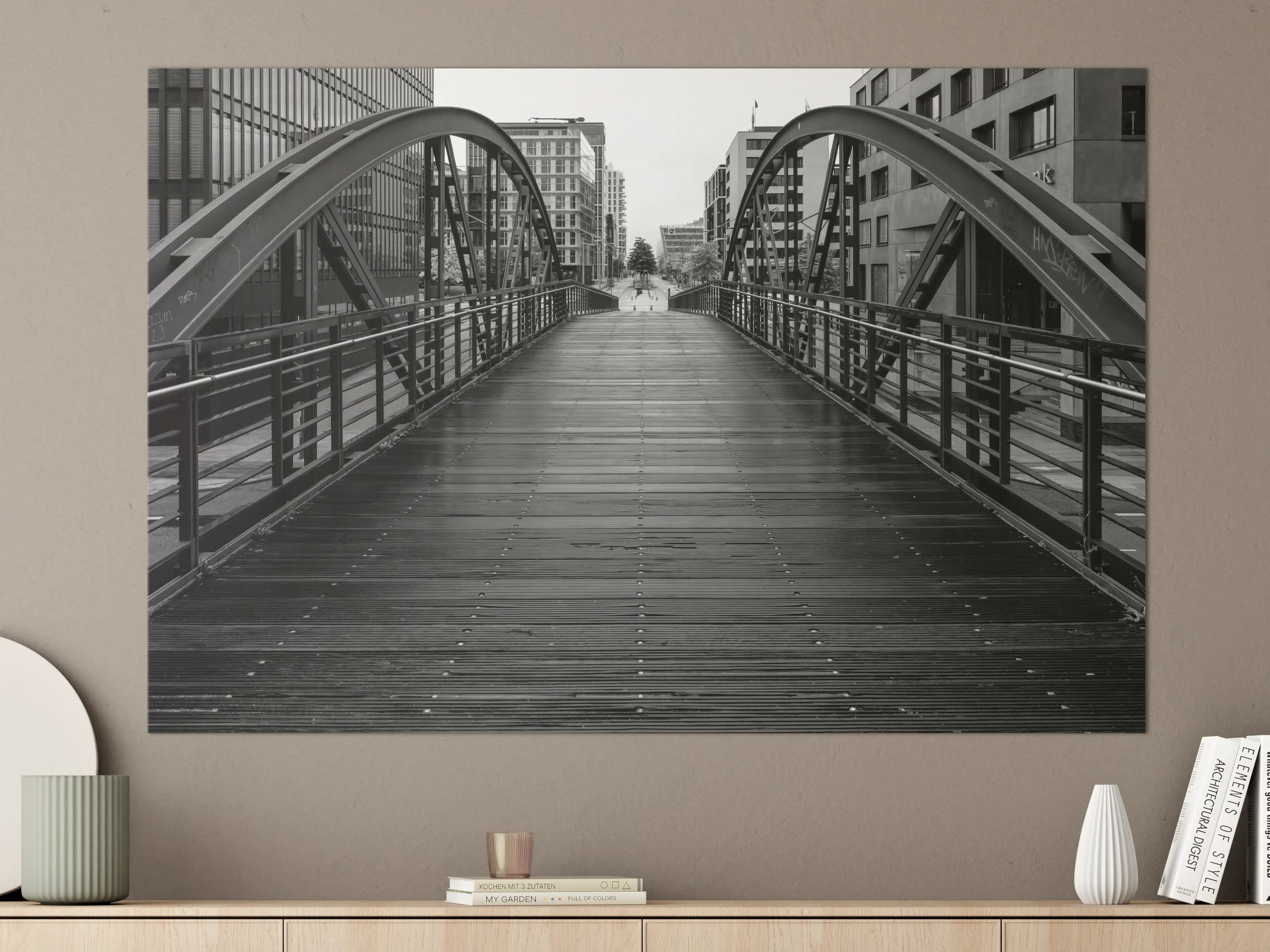 Große Wandbilder - Hamburg - magische Brücke