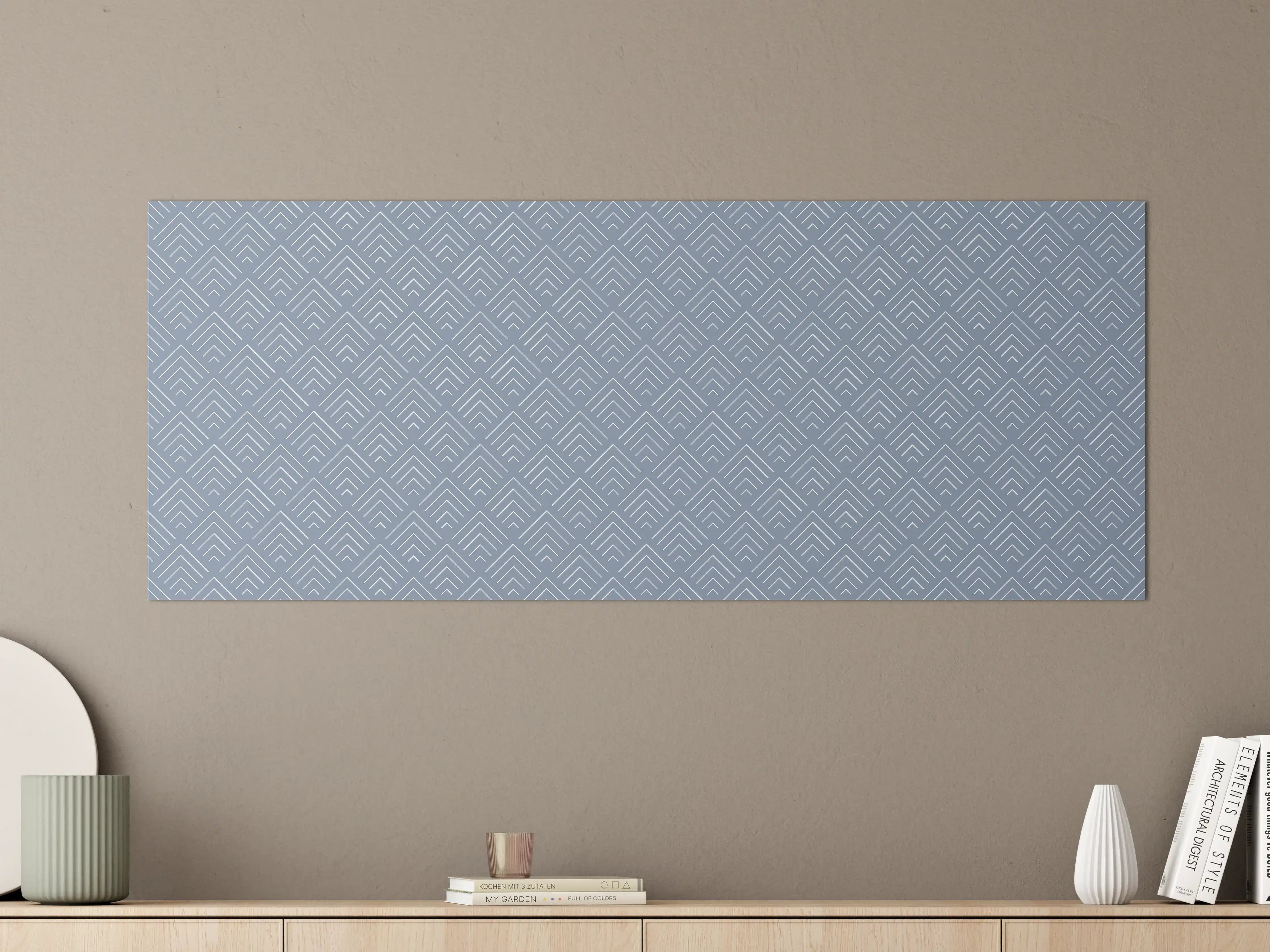 Große Wandbilder - Hellas-Florenz-Design im Blau