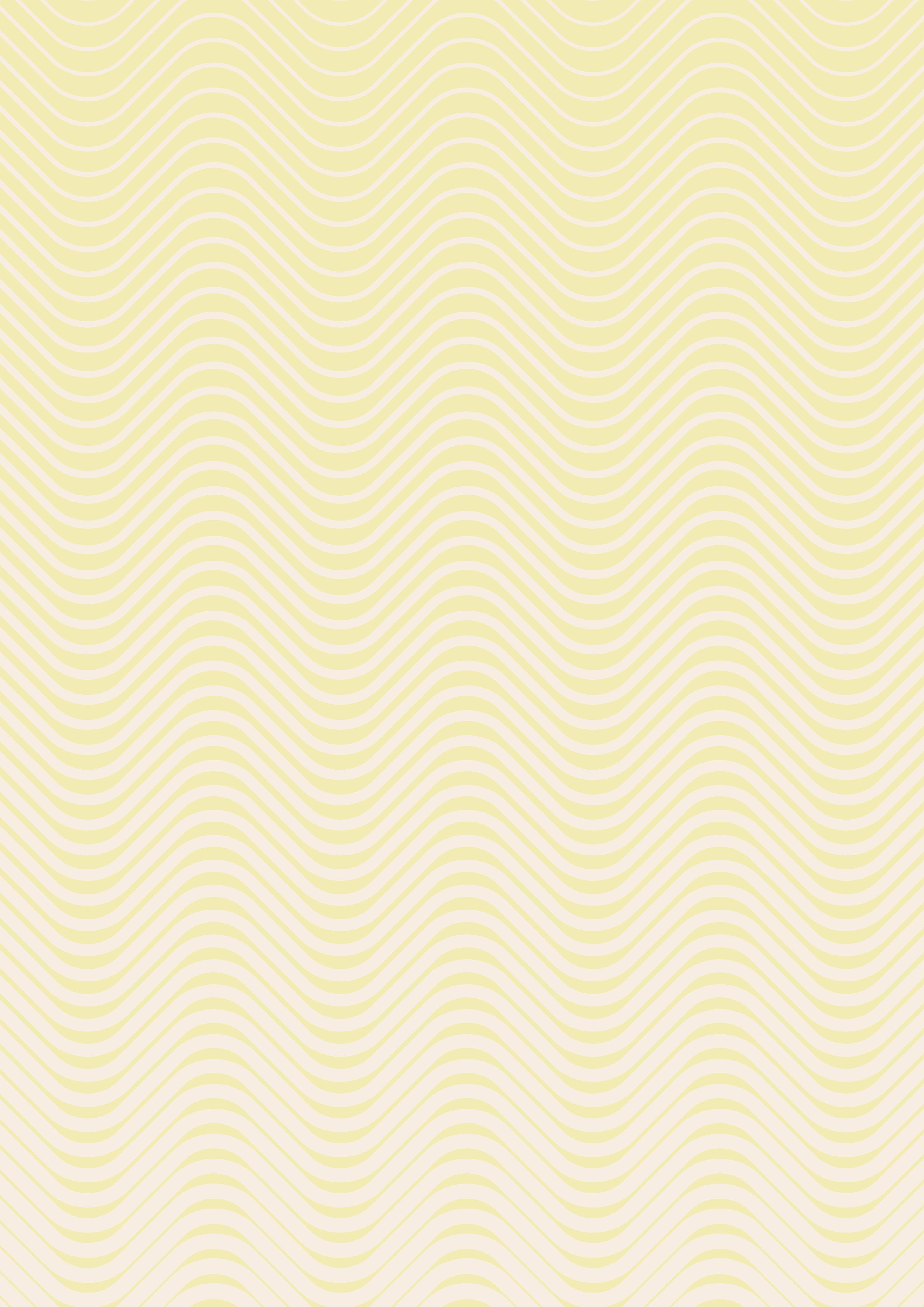 Große Wandbilder-Helle Gelbe Mustertapete mit Zickzack-Design