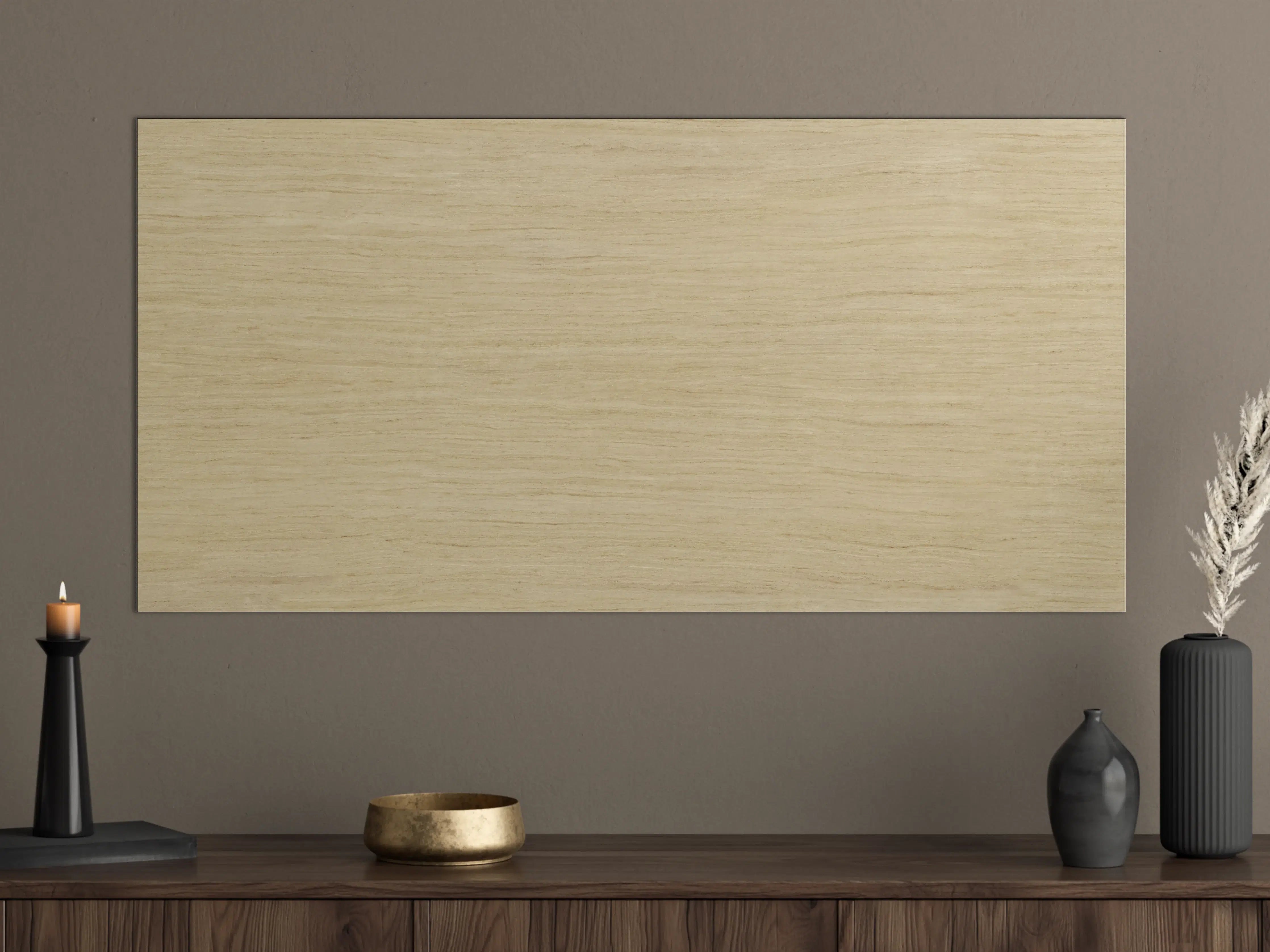 Große Wandbilder - Helle feine Holzoptik