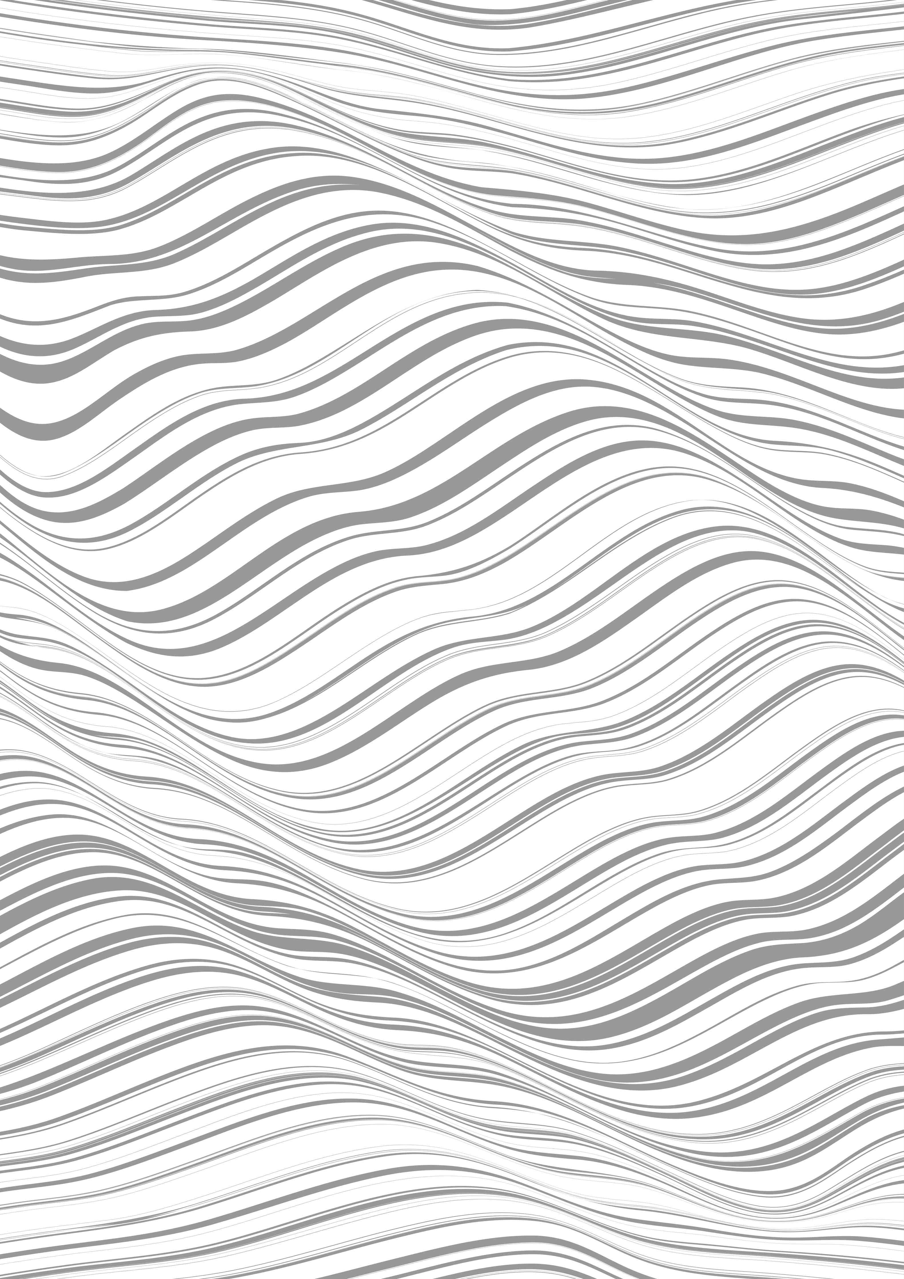 Große Wandbilder-Helle und dunkle Linienmuster