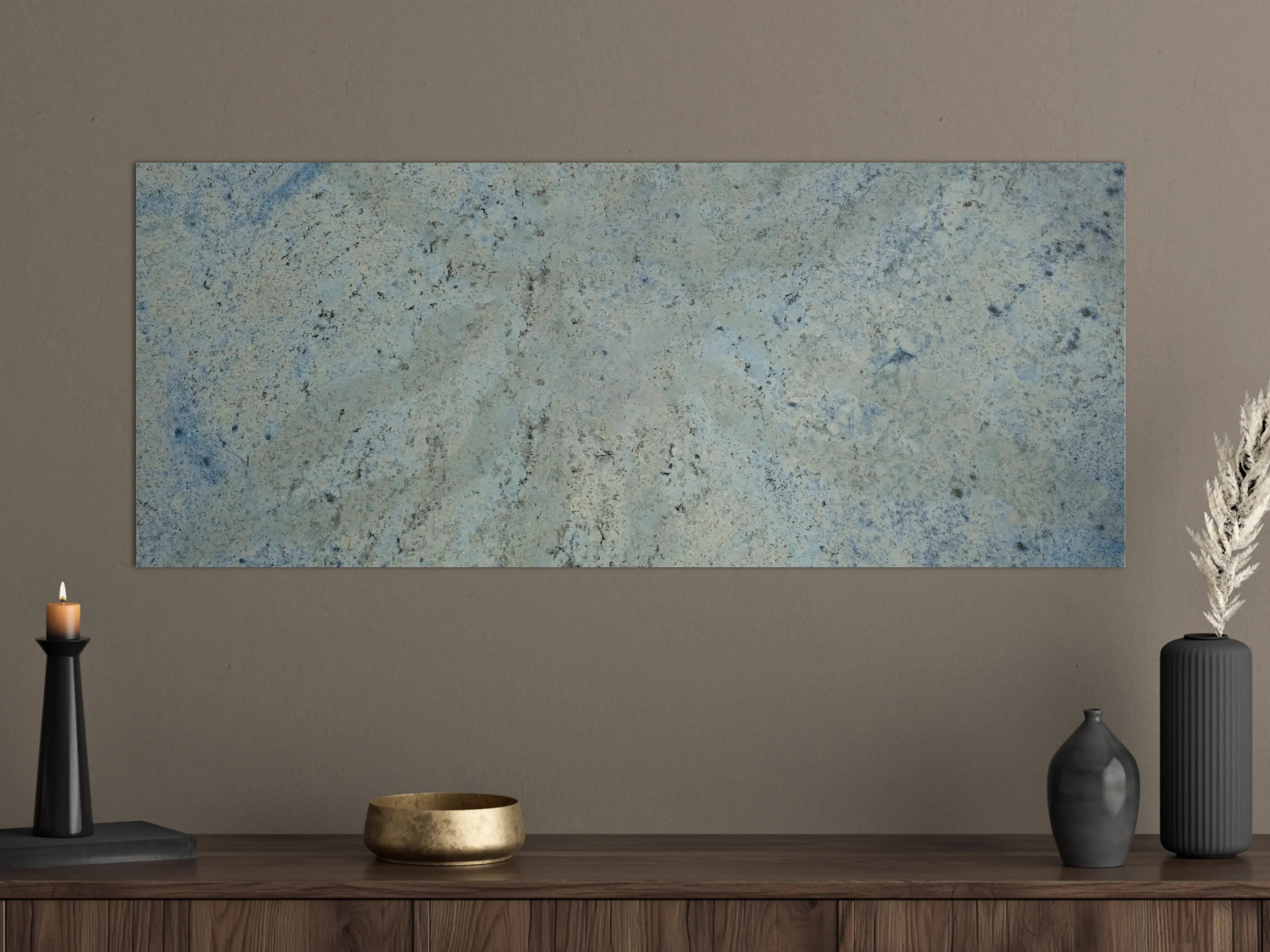 Große Wandbilder - Heller Kieselstein-Marmor