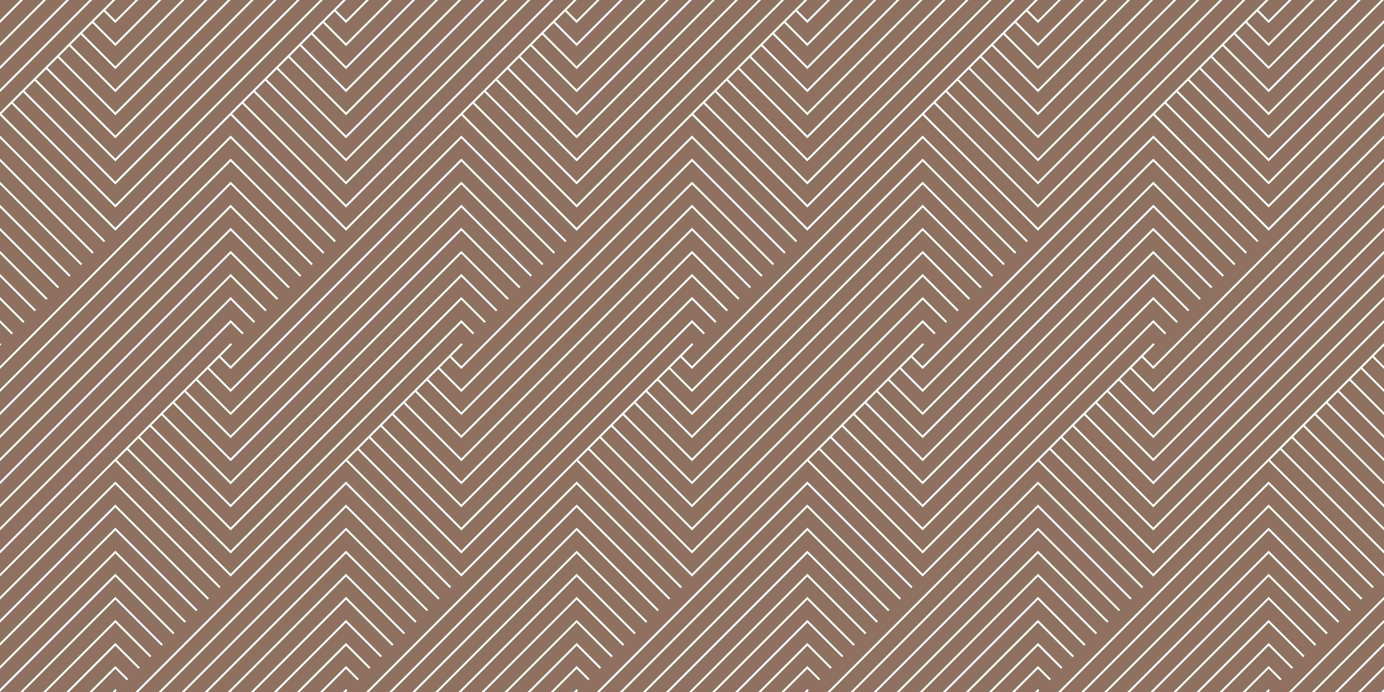 Große Wandbilder-Helles Wandbild mit geometrischem Muster in Braun