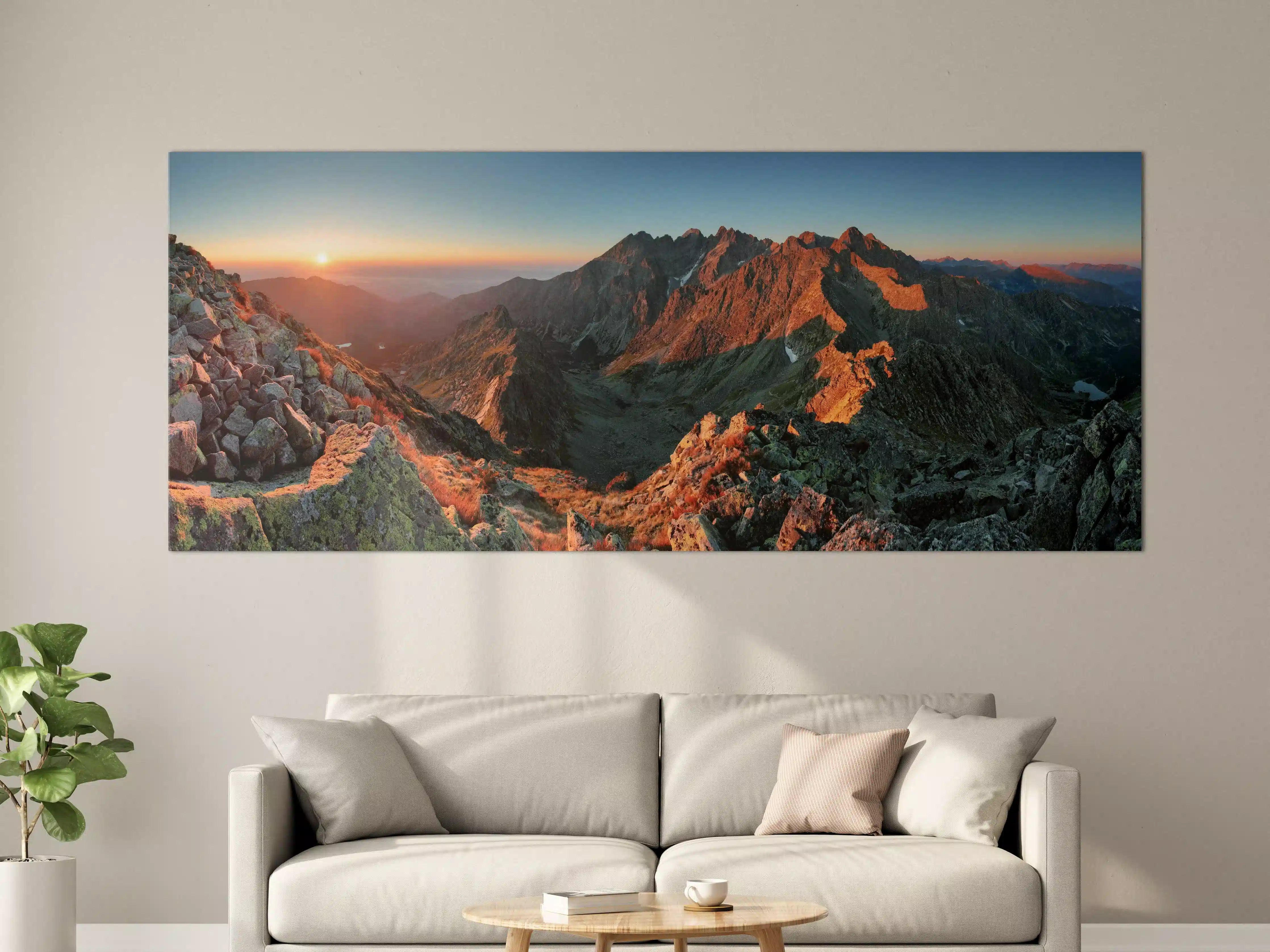 Große Wandbilder - Herbstliche Berglandschaft