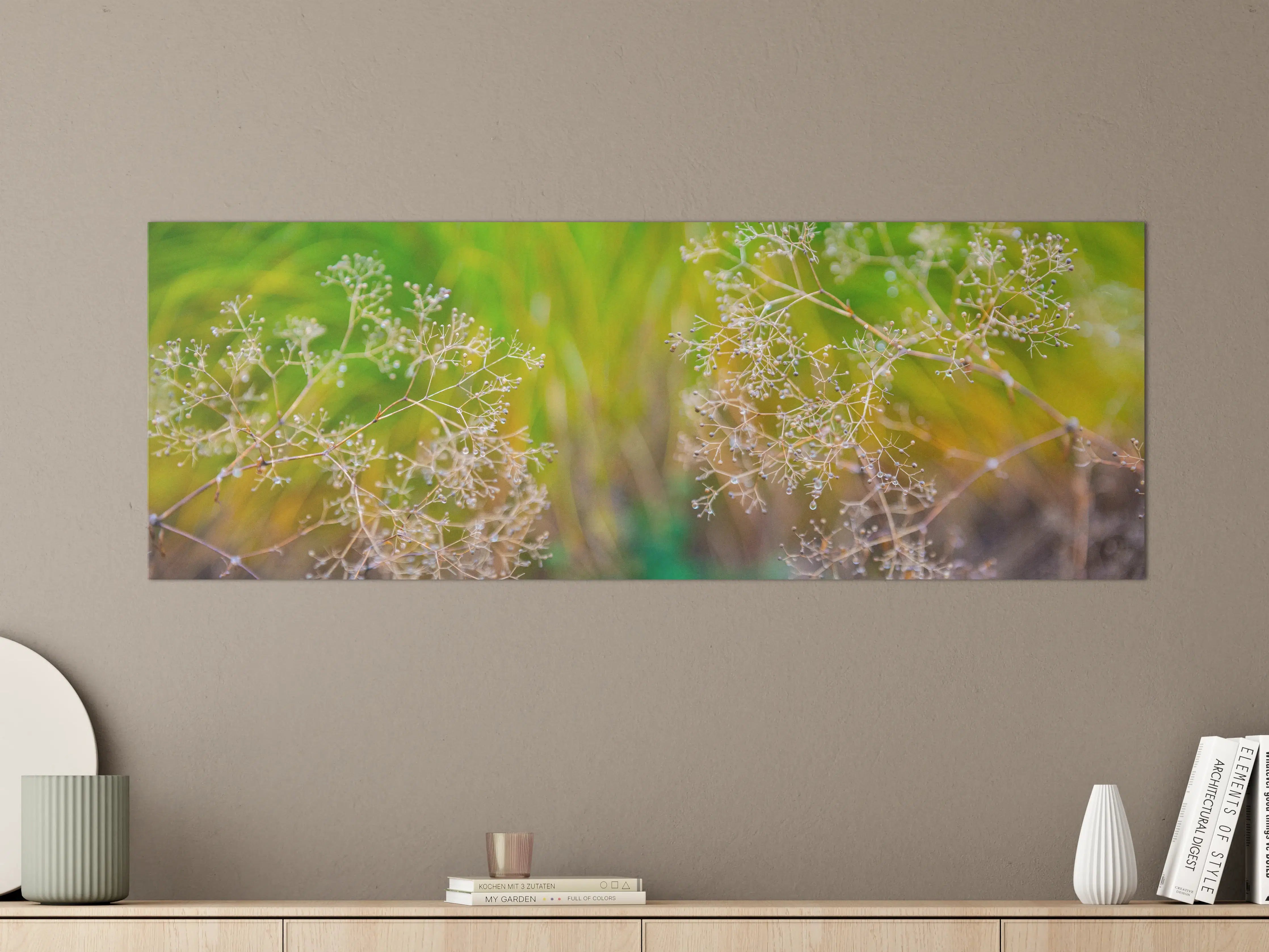 Große Wandbilder - Herbstliche Trockenblumen