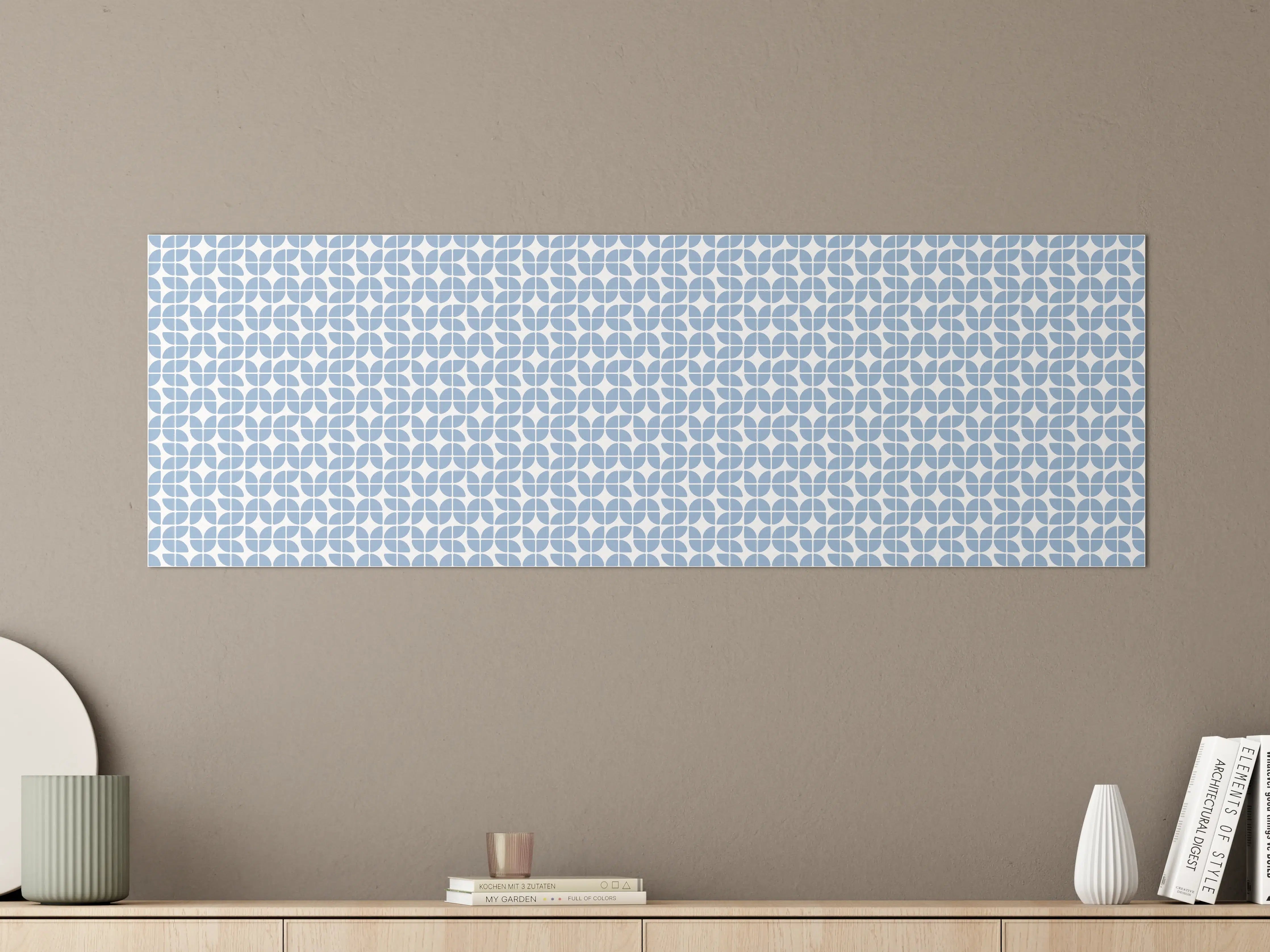 Große Wandbilder - Himmlisches Himmel-Design in Blau und Weiß