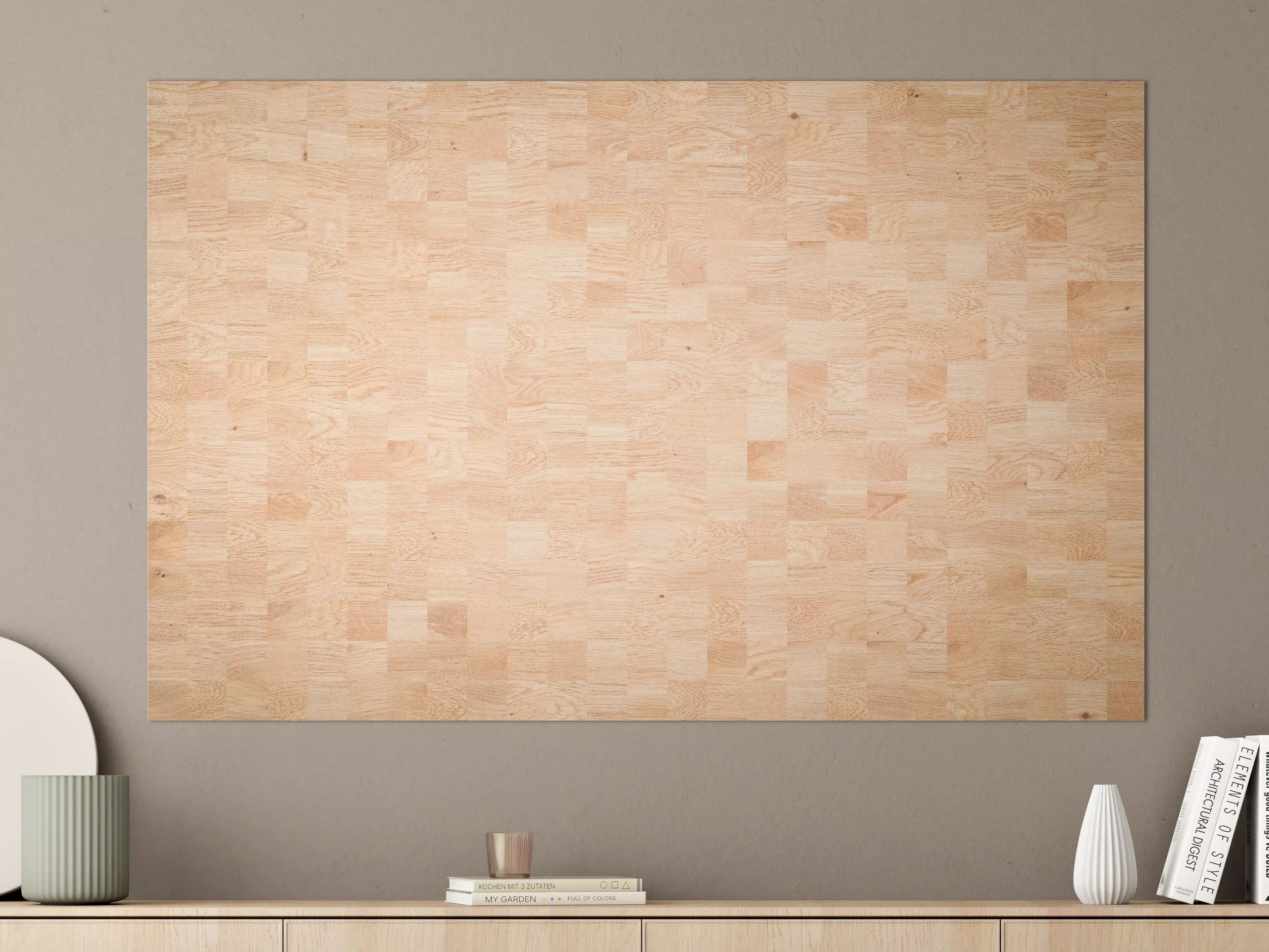 Große Wandbilder - Holztextur aus Eschenholz