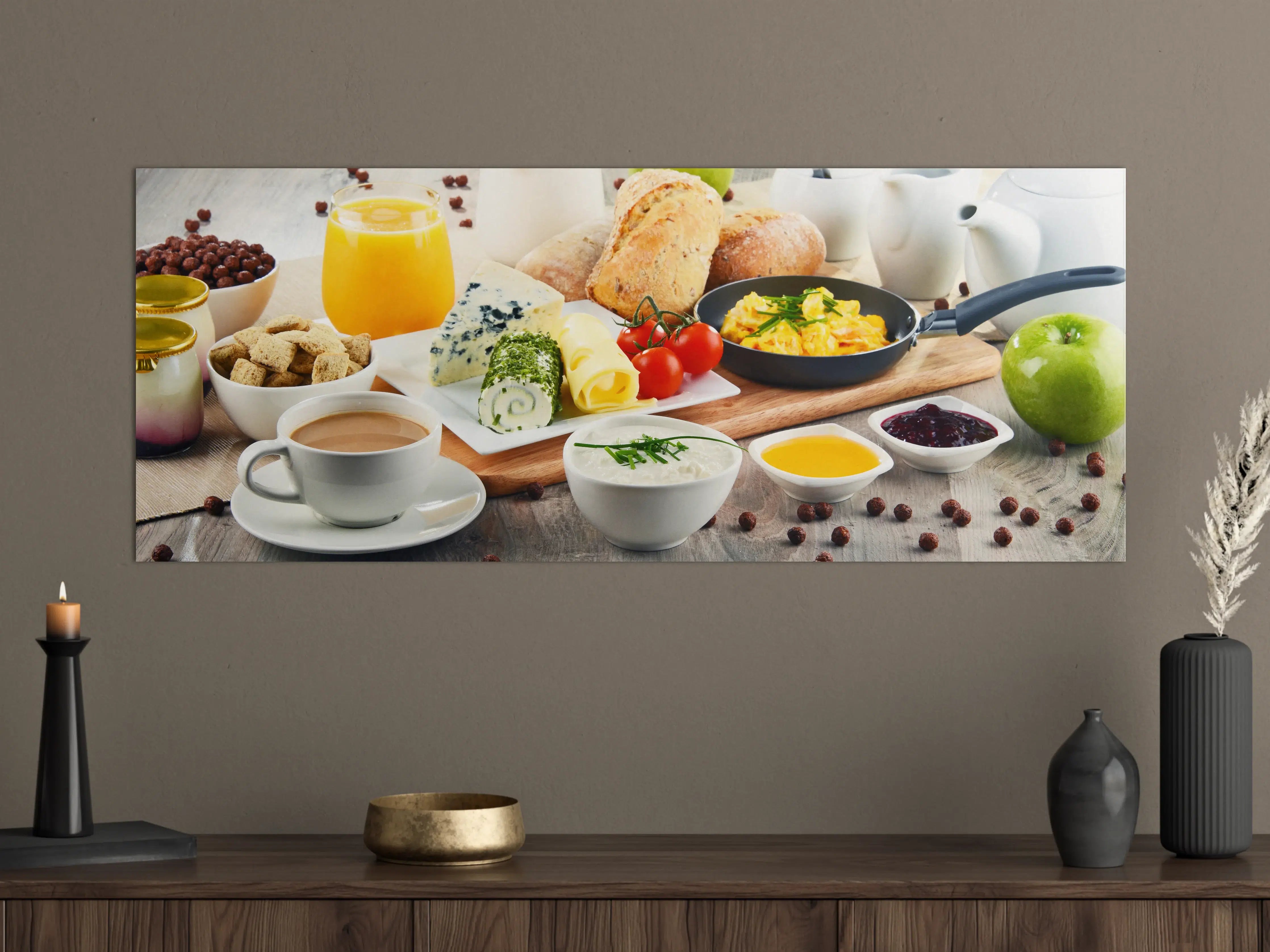 Große Wandbilder - Hotel Frühstück 