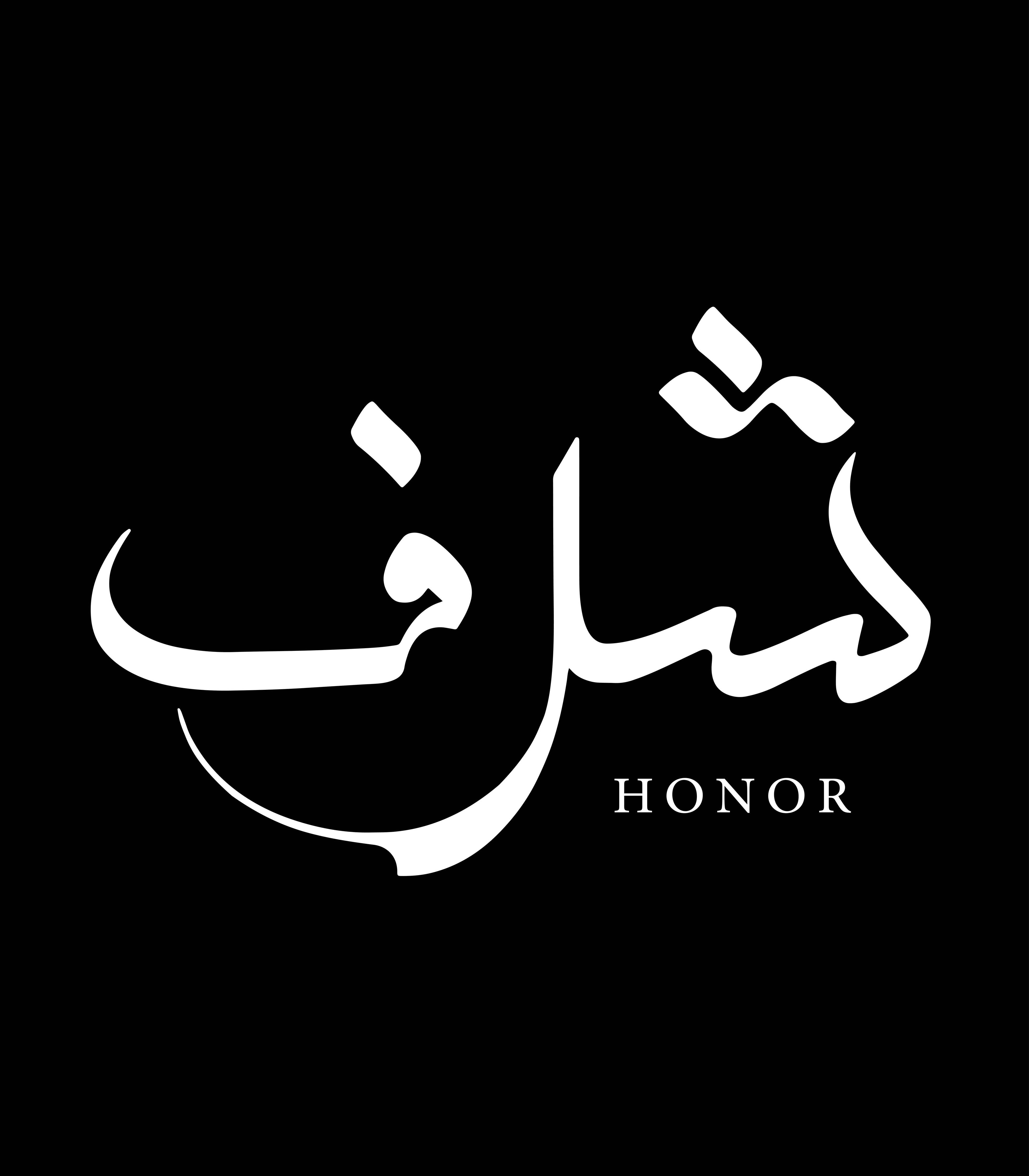 Große Wandbilder-Islamisches Wort mit honorigem Design