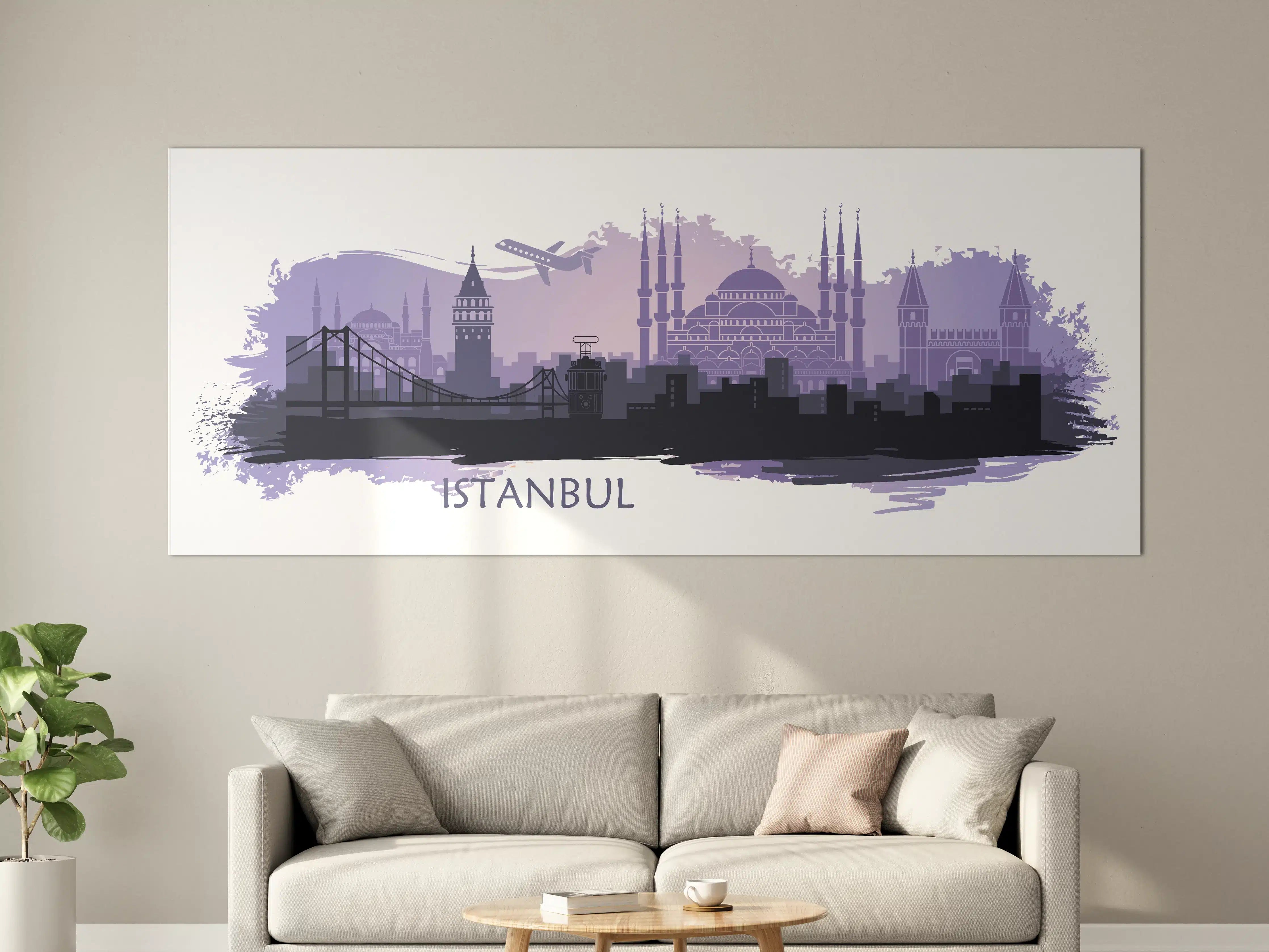 Große Wandbilder - Istanbul Skyline Panorama
