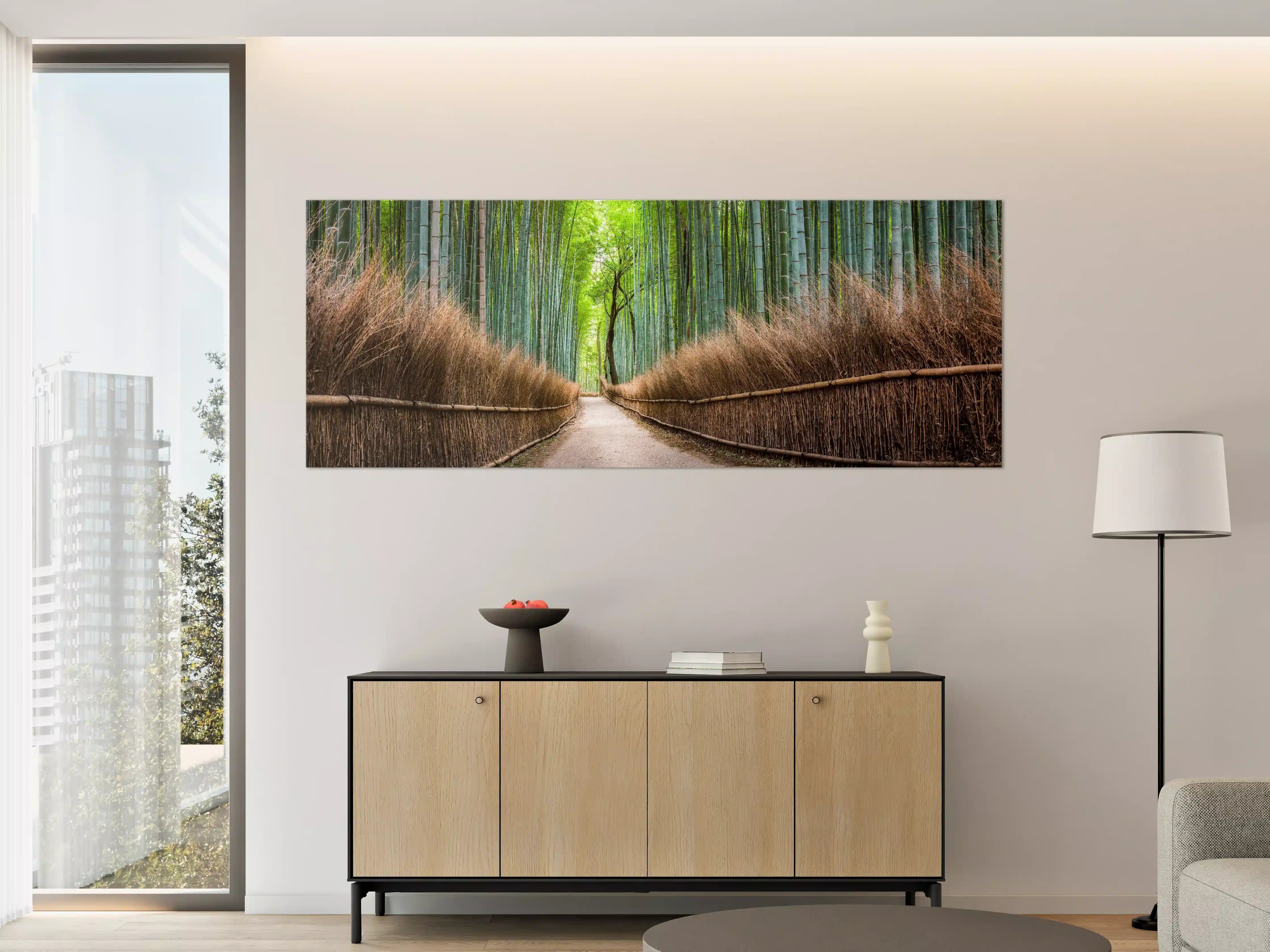 Große Wandbilder - Japanischer Bambuswald in Arashiyama