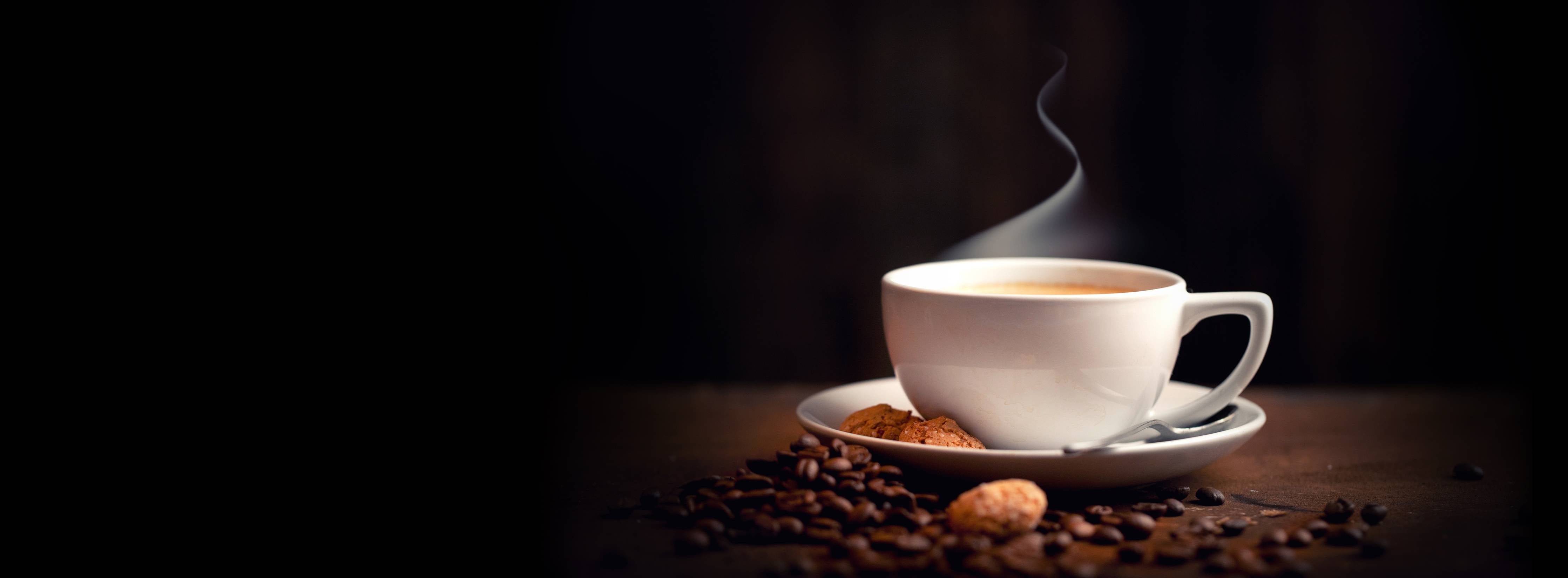 Große Wandbilder-Kaffeetasse mit aromatischem Kaffee