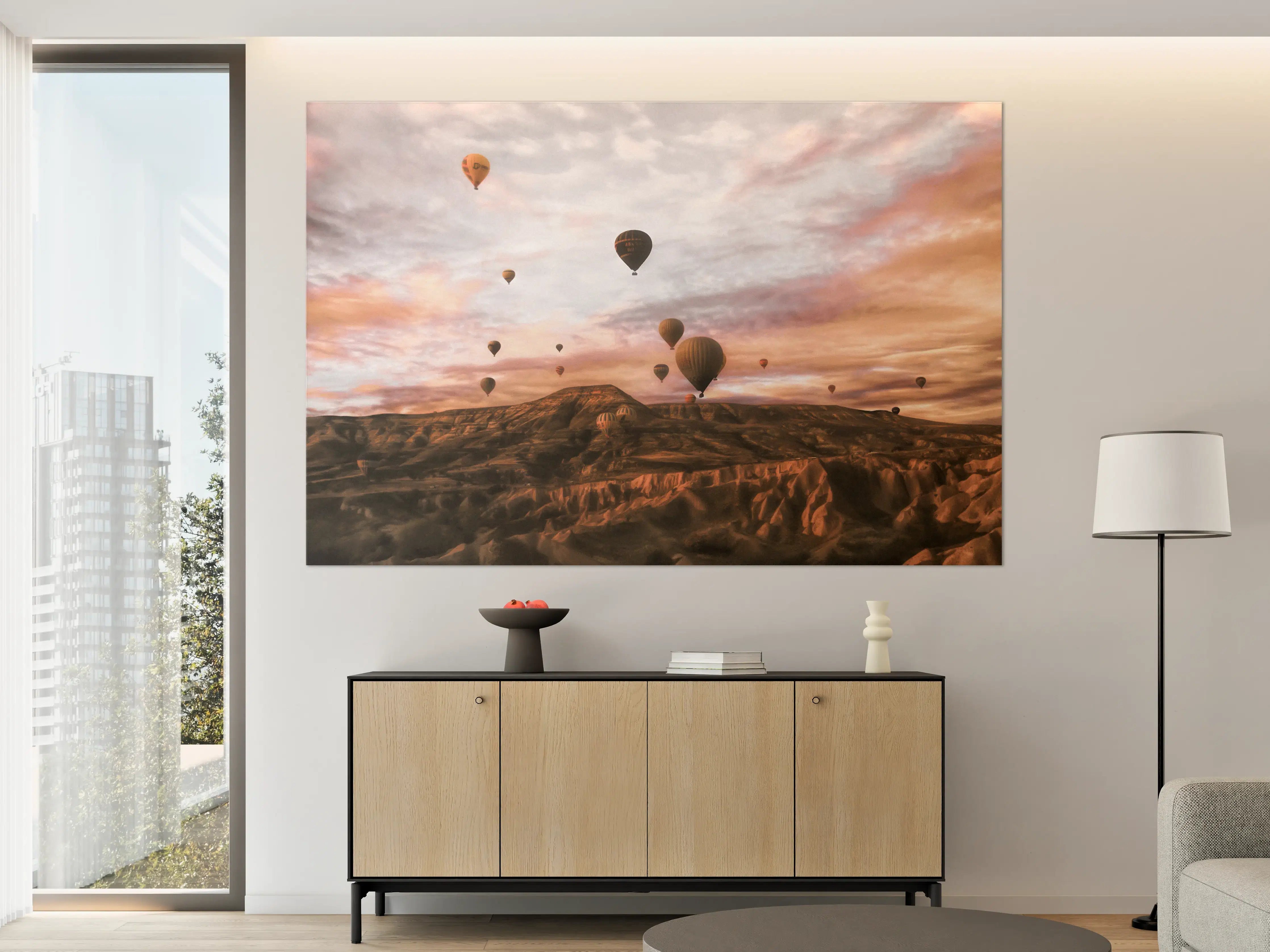 Große Wandbilder - Kappadokien - Heißluft Ballons