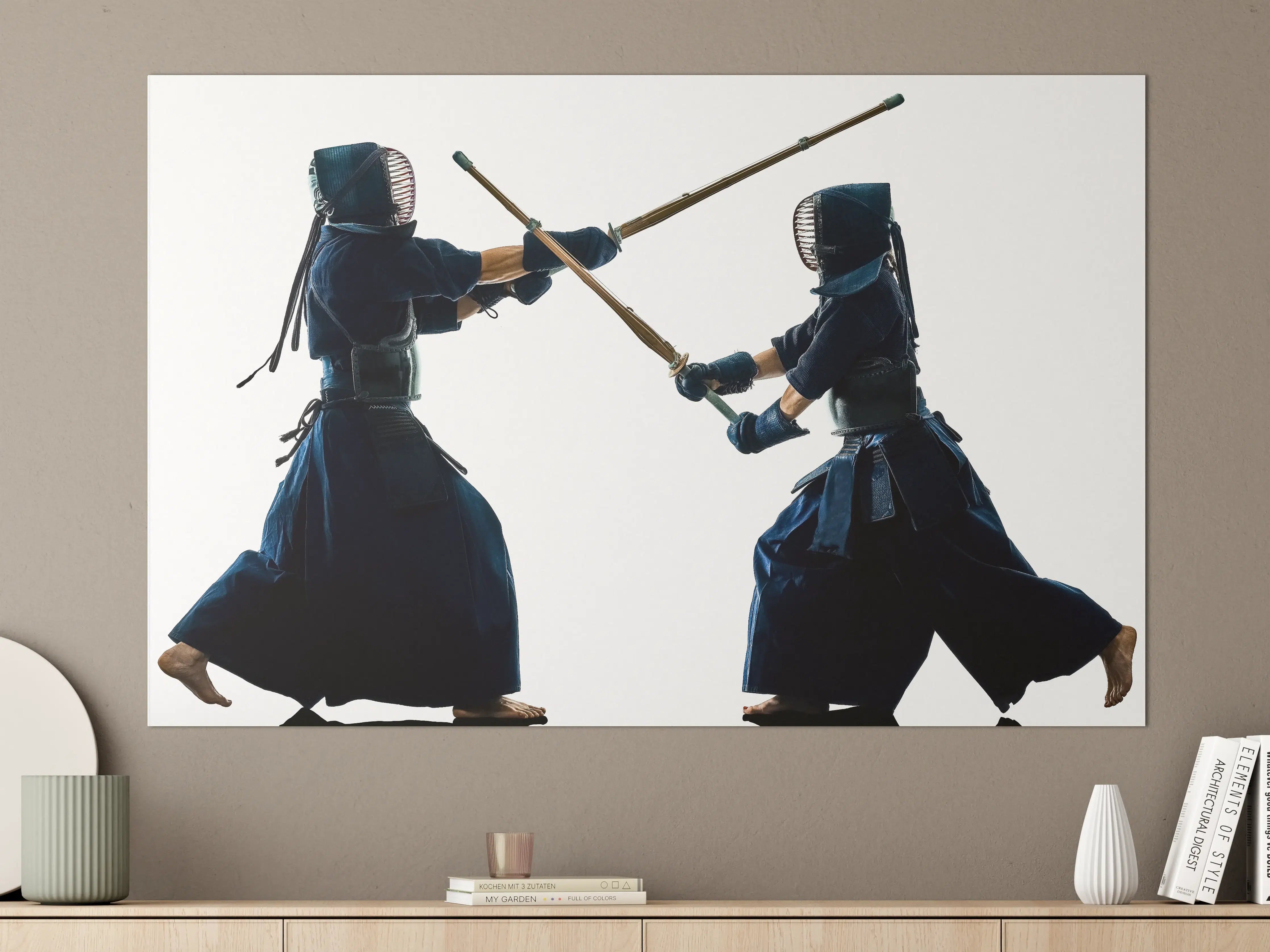 Große Wandbilder - Kendo Kampfsport