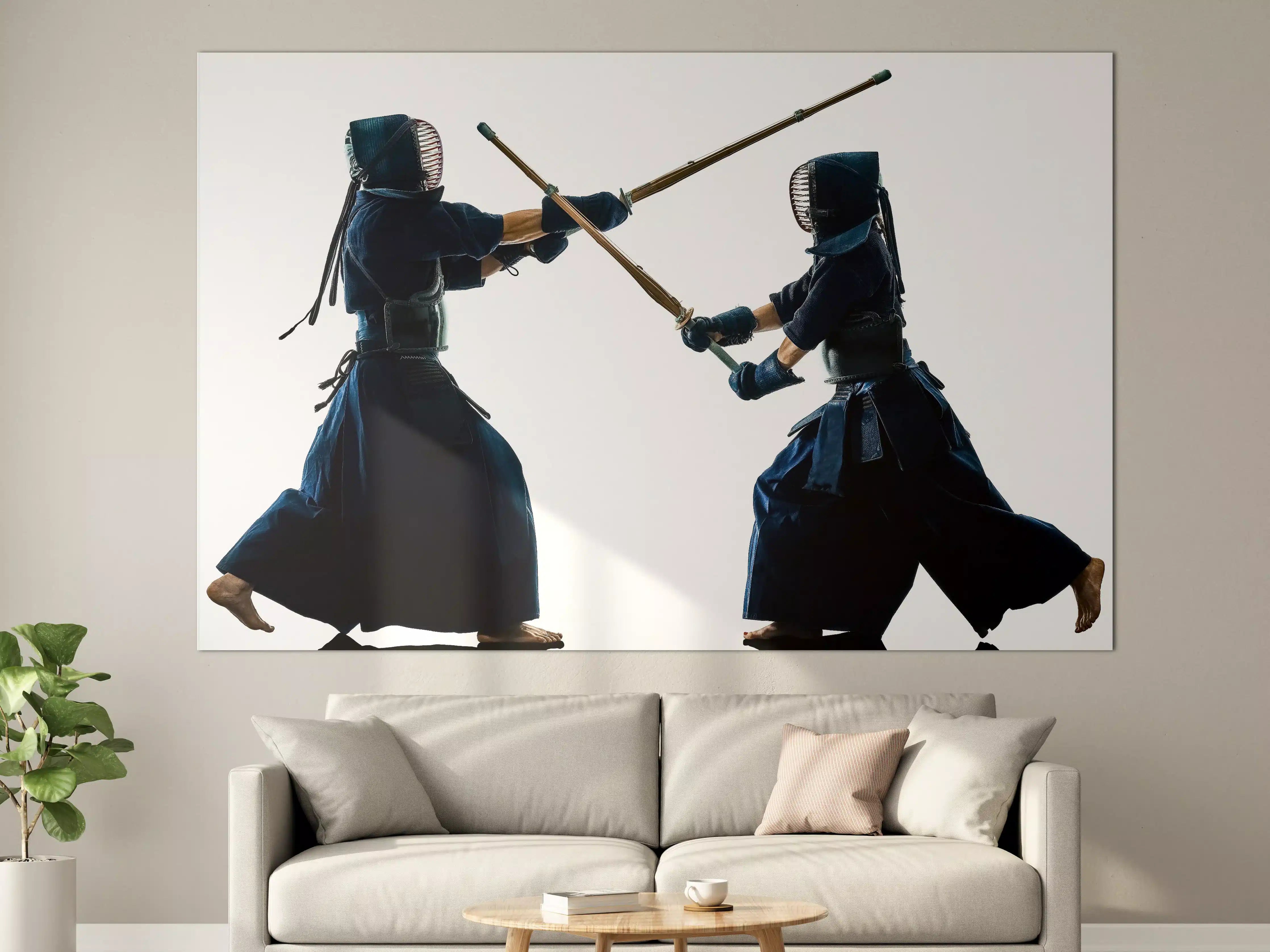 Große Wandbilder - Kendo Kampfsport
