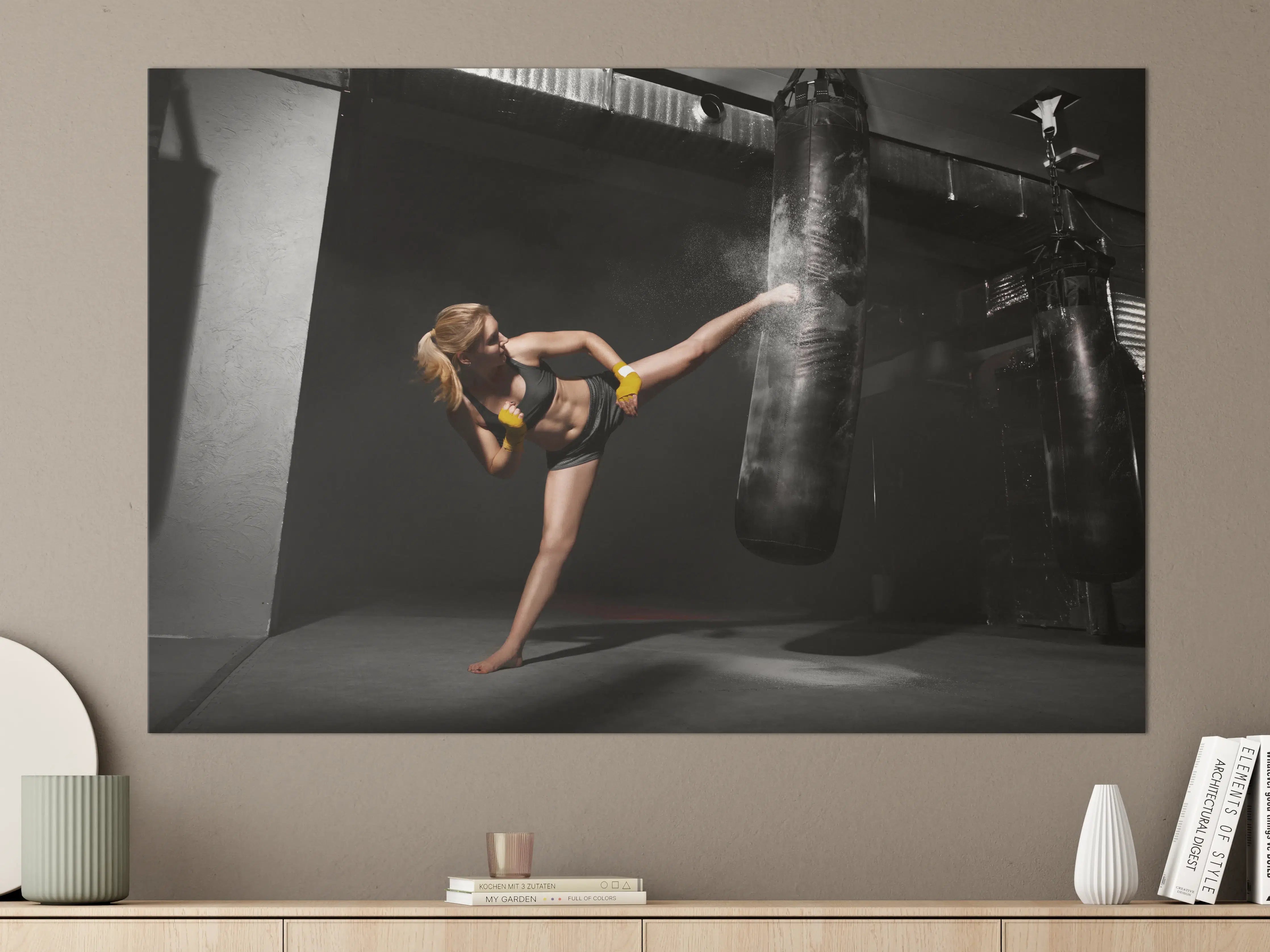 Große Wandbilder - Kickboxen Sport 2