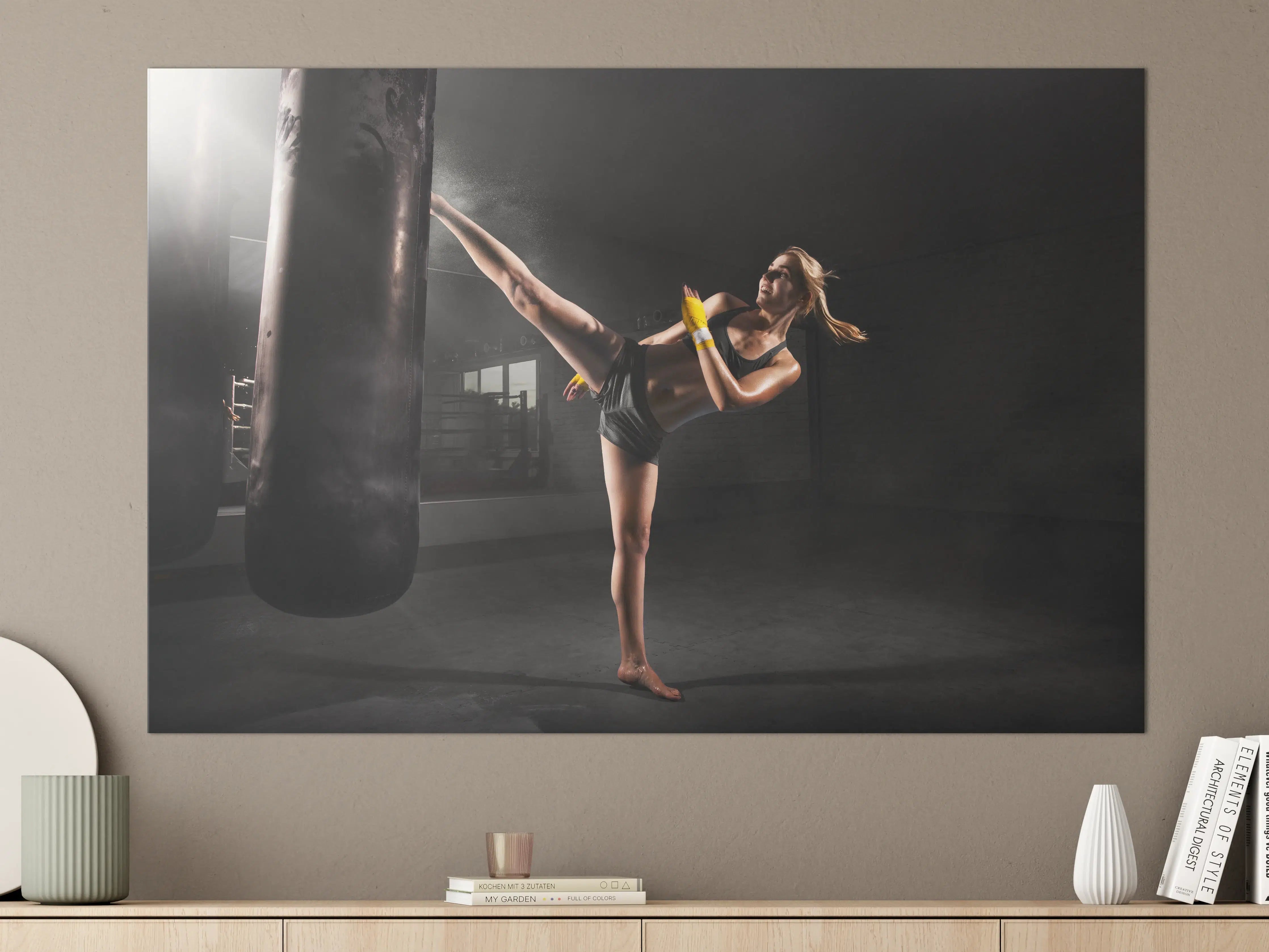 Große Wandbilder - Kickboxen Sport