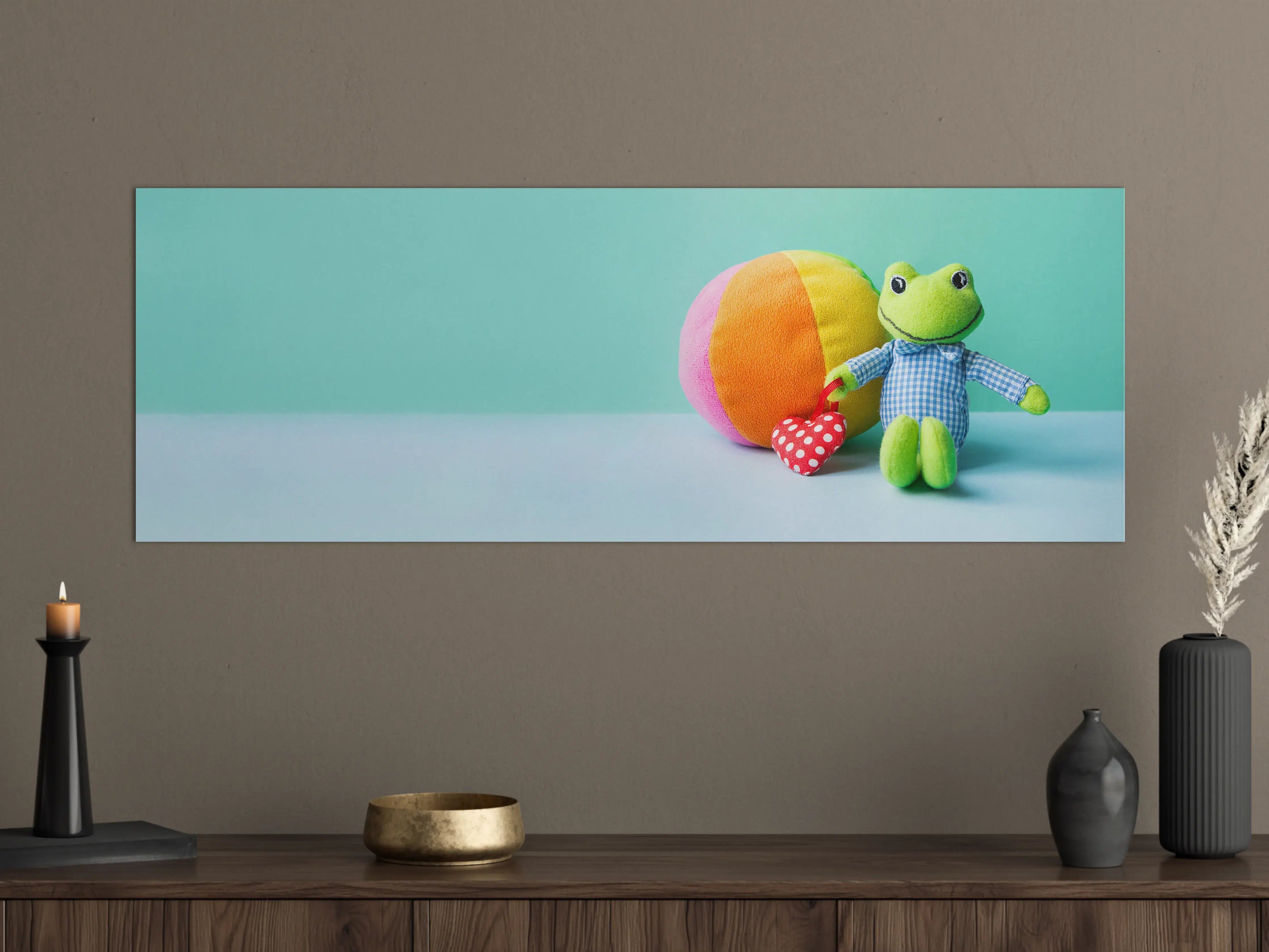 Große Wandbilder - Kinderspielzeug Kleiner Frosch