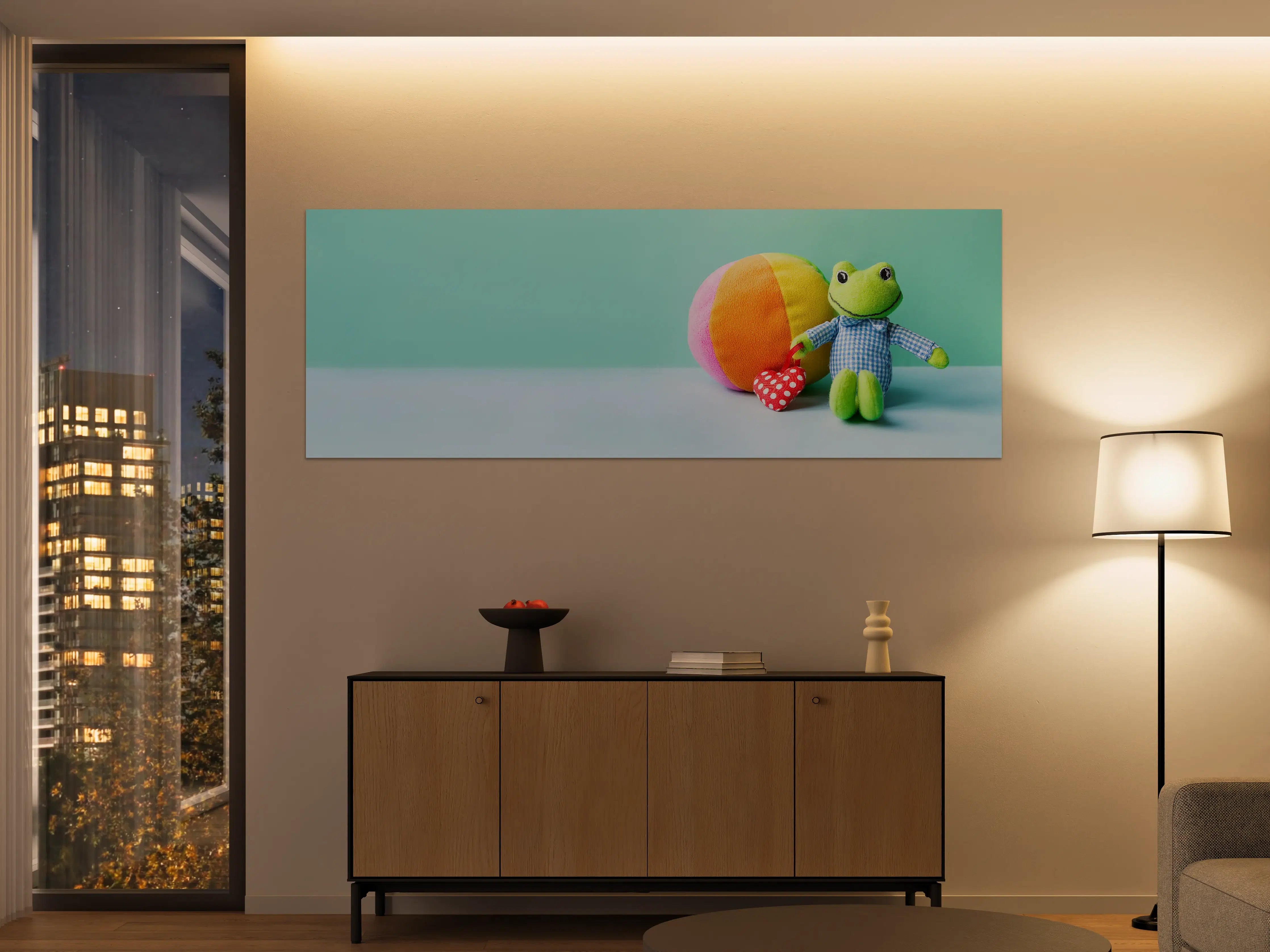 Große Wandbilder - Kinderspielzeug Kleiner Frosch