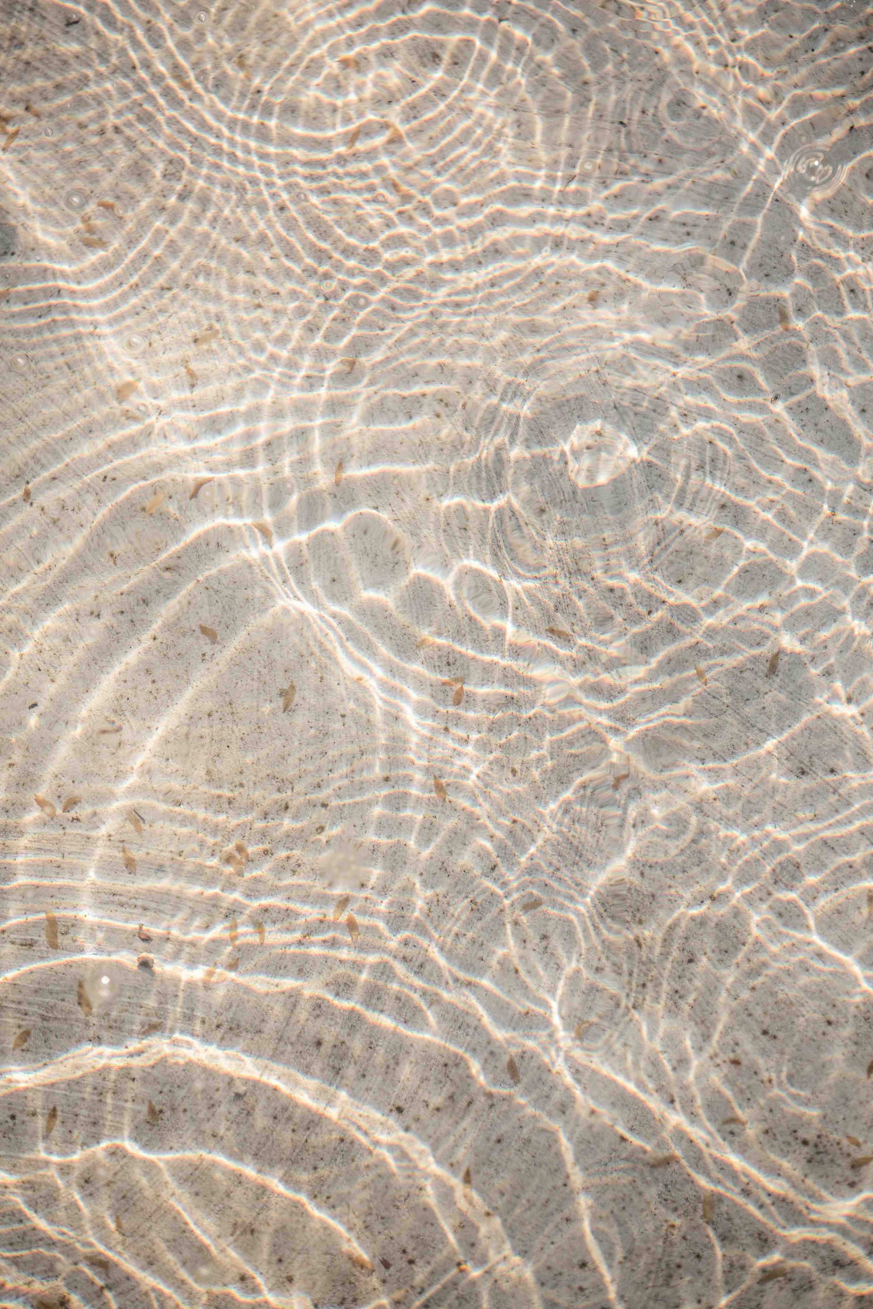 Große Wandbilder-Klares Wasser mit sanften Wellen