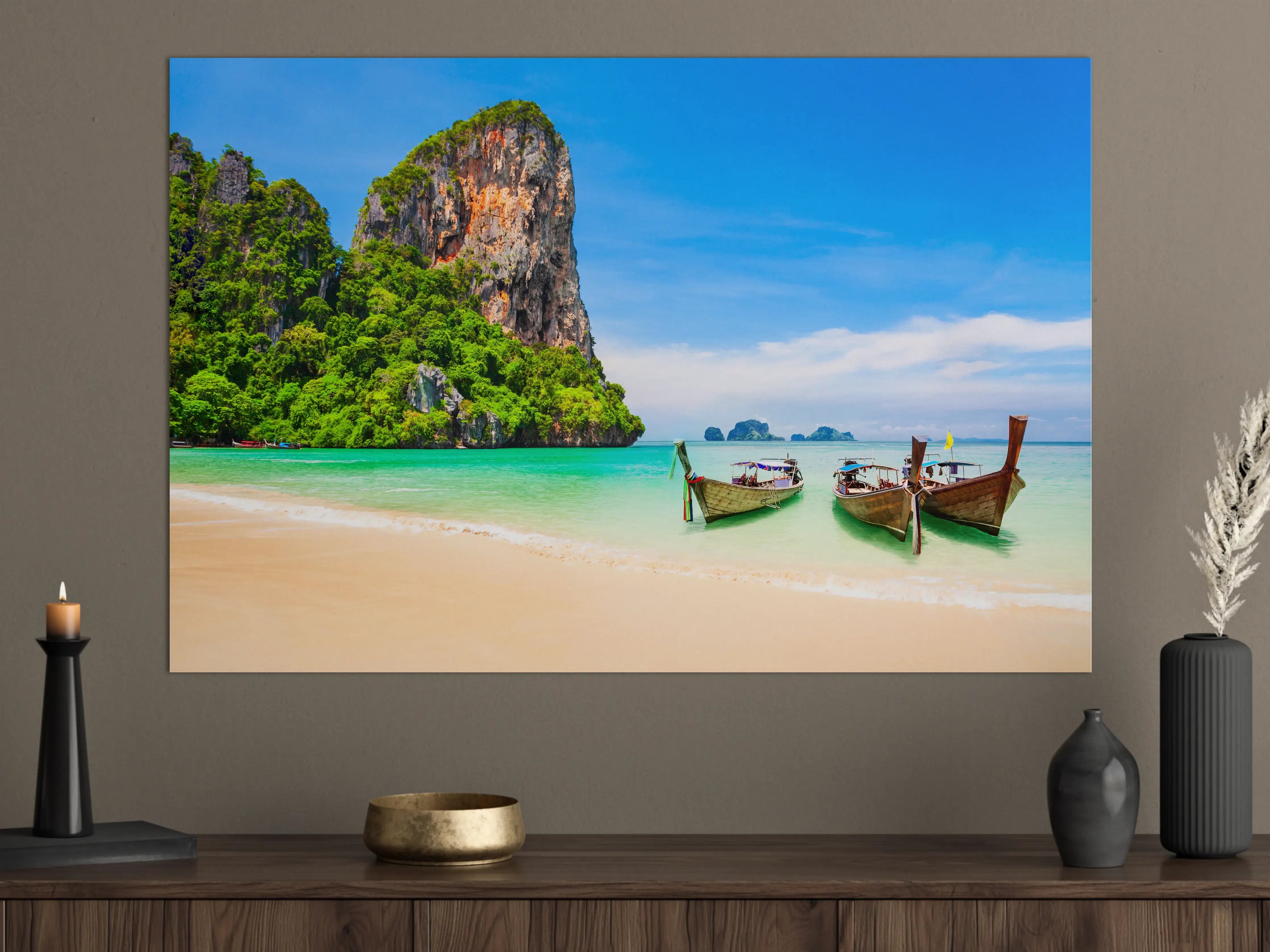 Große Wandbilder - Klarwasserstrand in Thailand