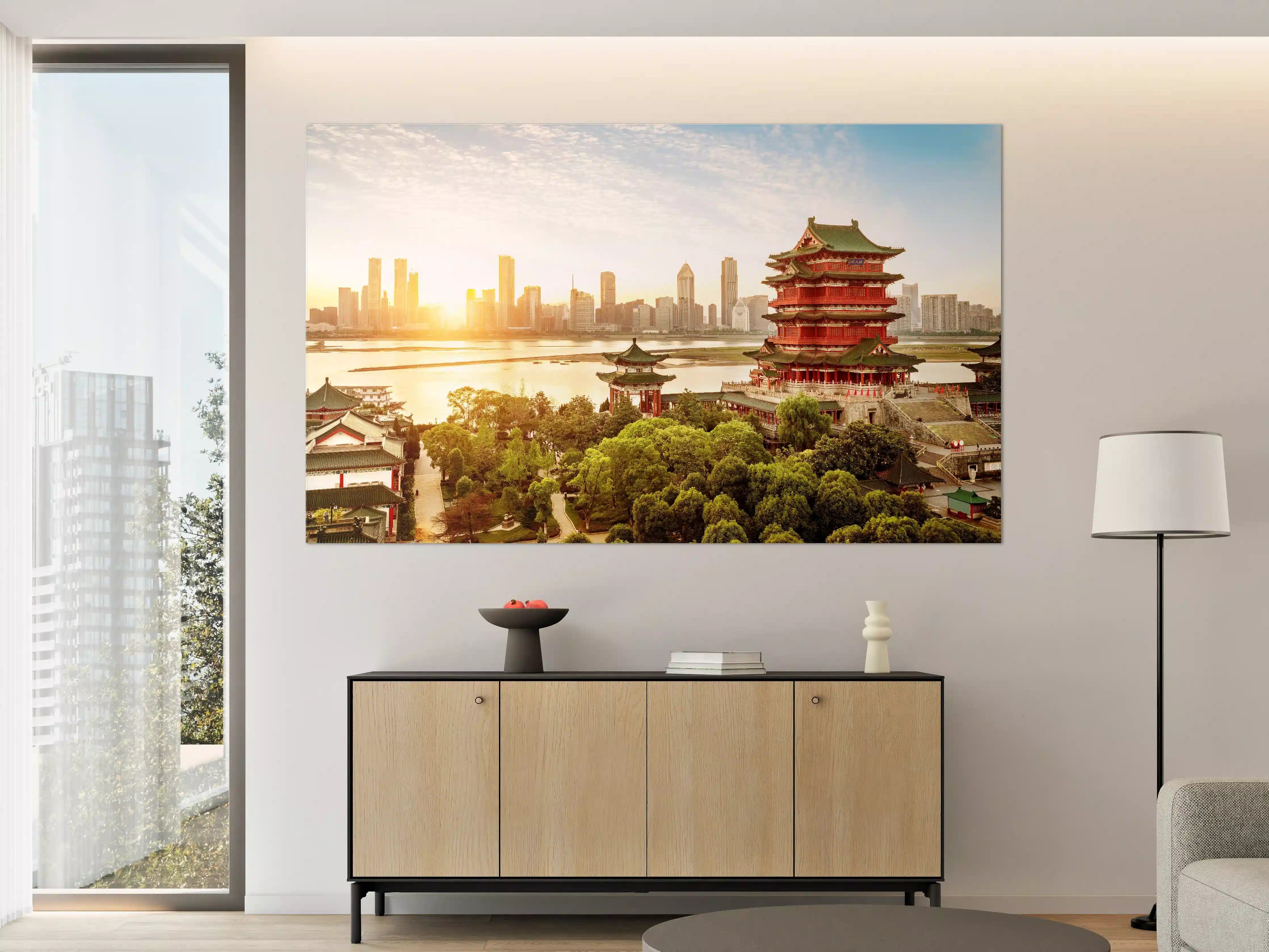 Große Wandbilder - Klassische chinesische Architektur