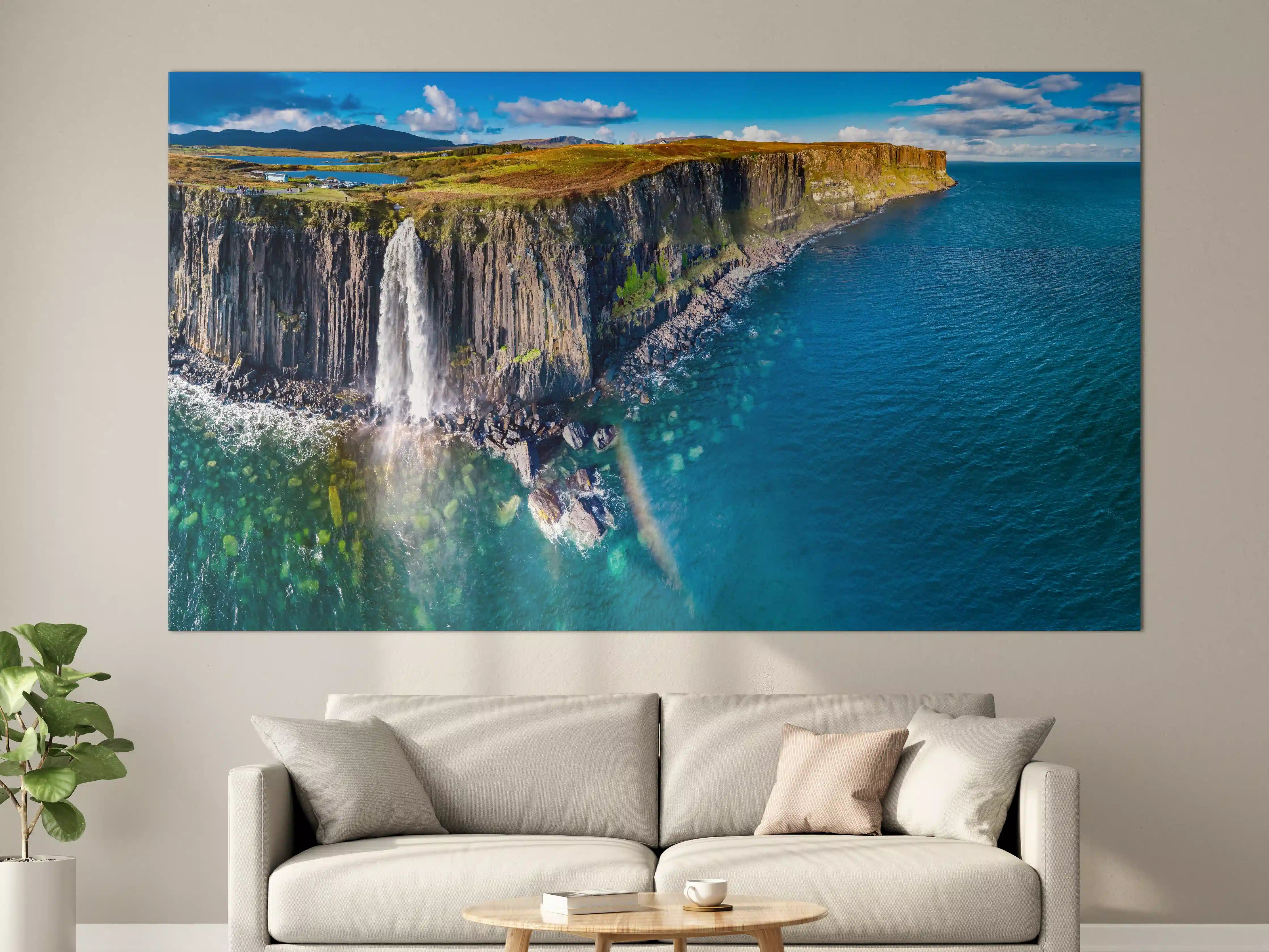 Große Wandbilder - Klippen von Staffin - Schottland