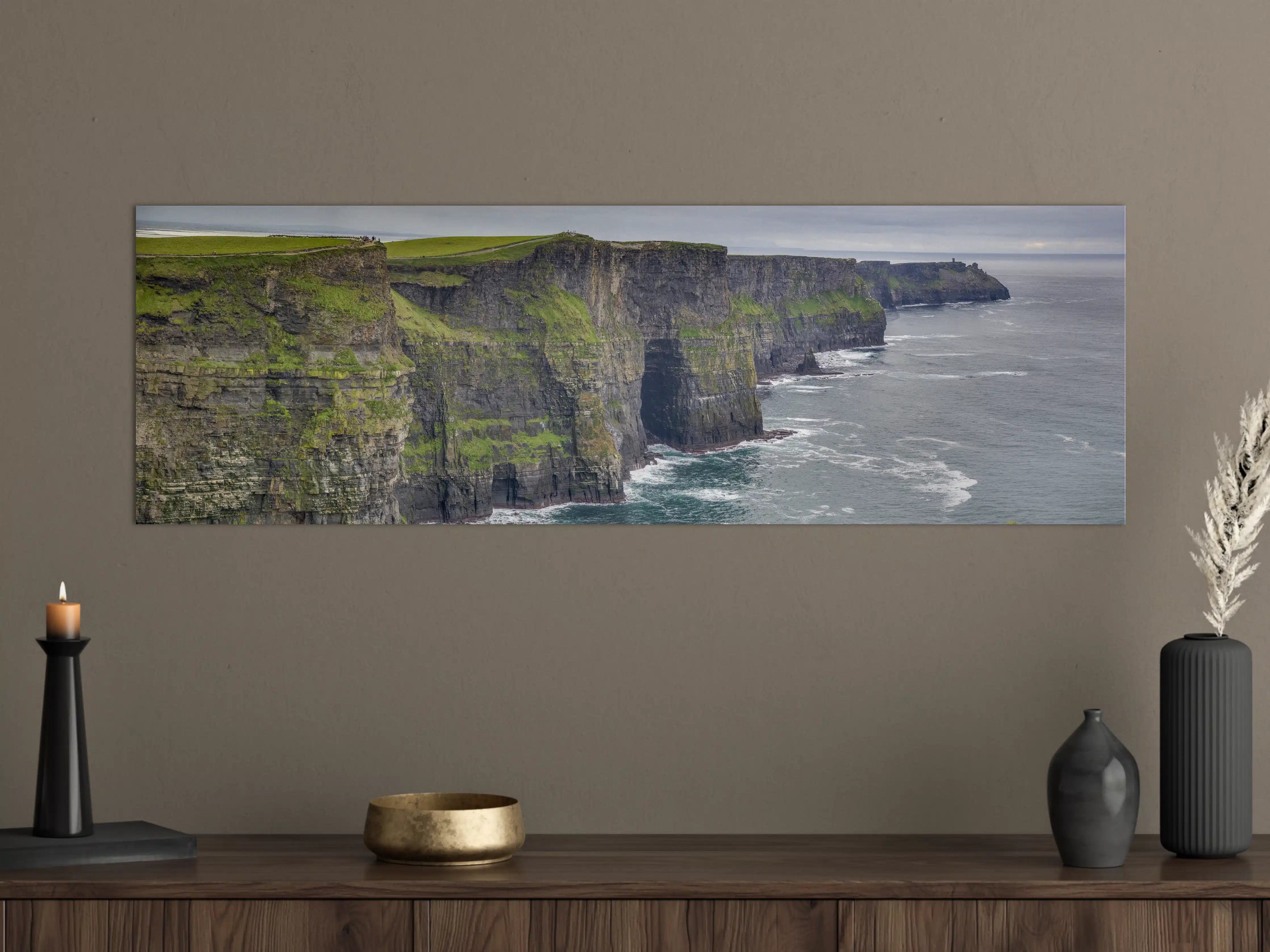 Große Wandbilder - Klippenlinie in Kerry - Irland