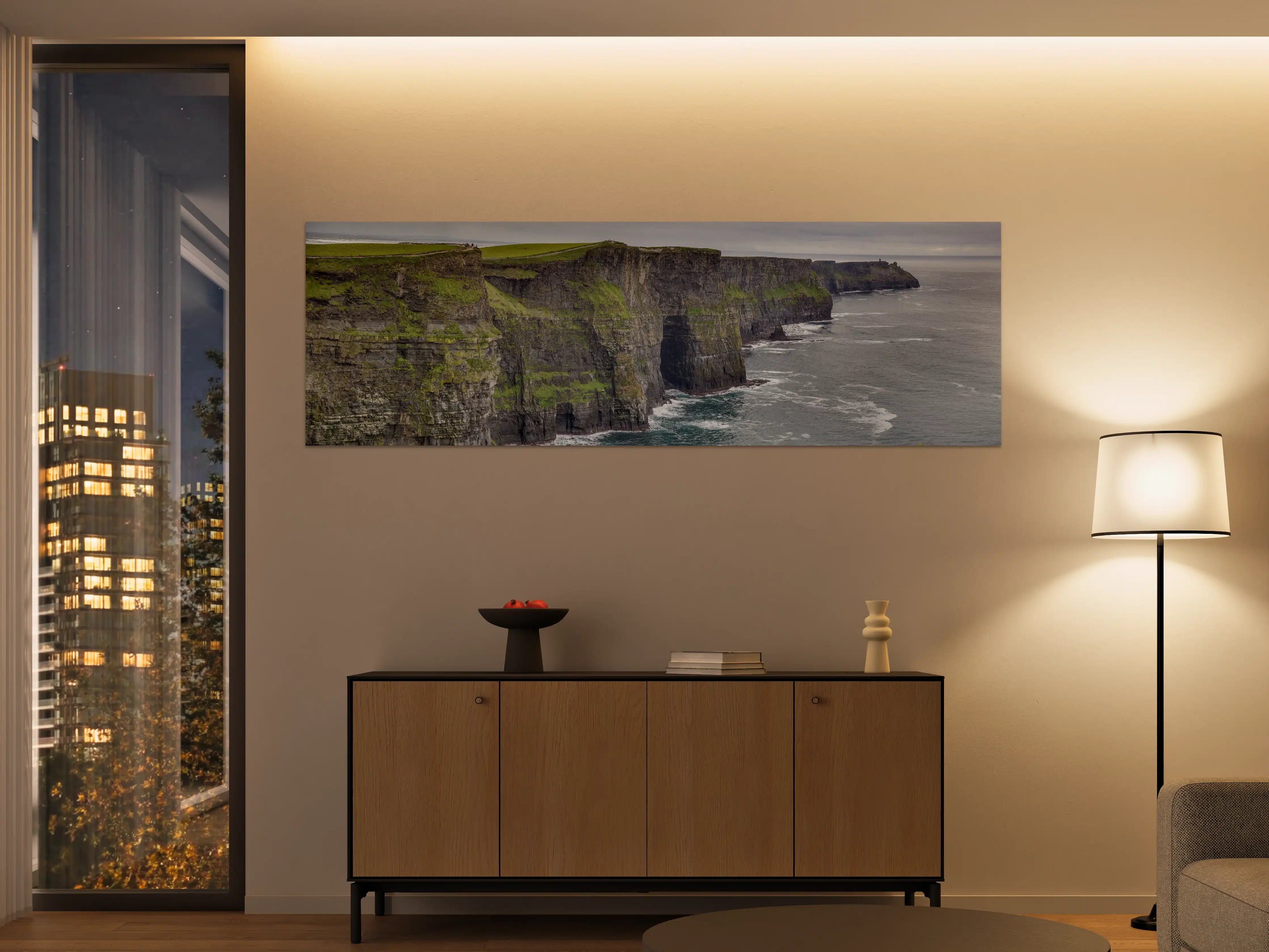 Große Wandbilder - Klippenlinie in Kerry - Irland