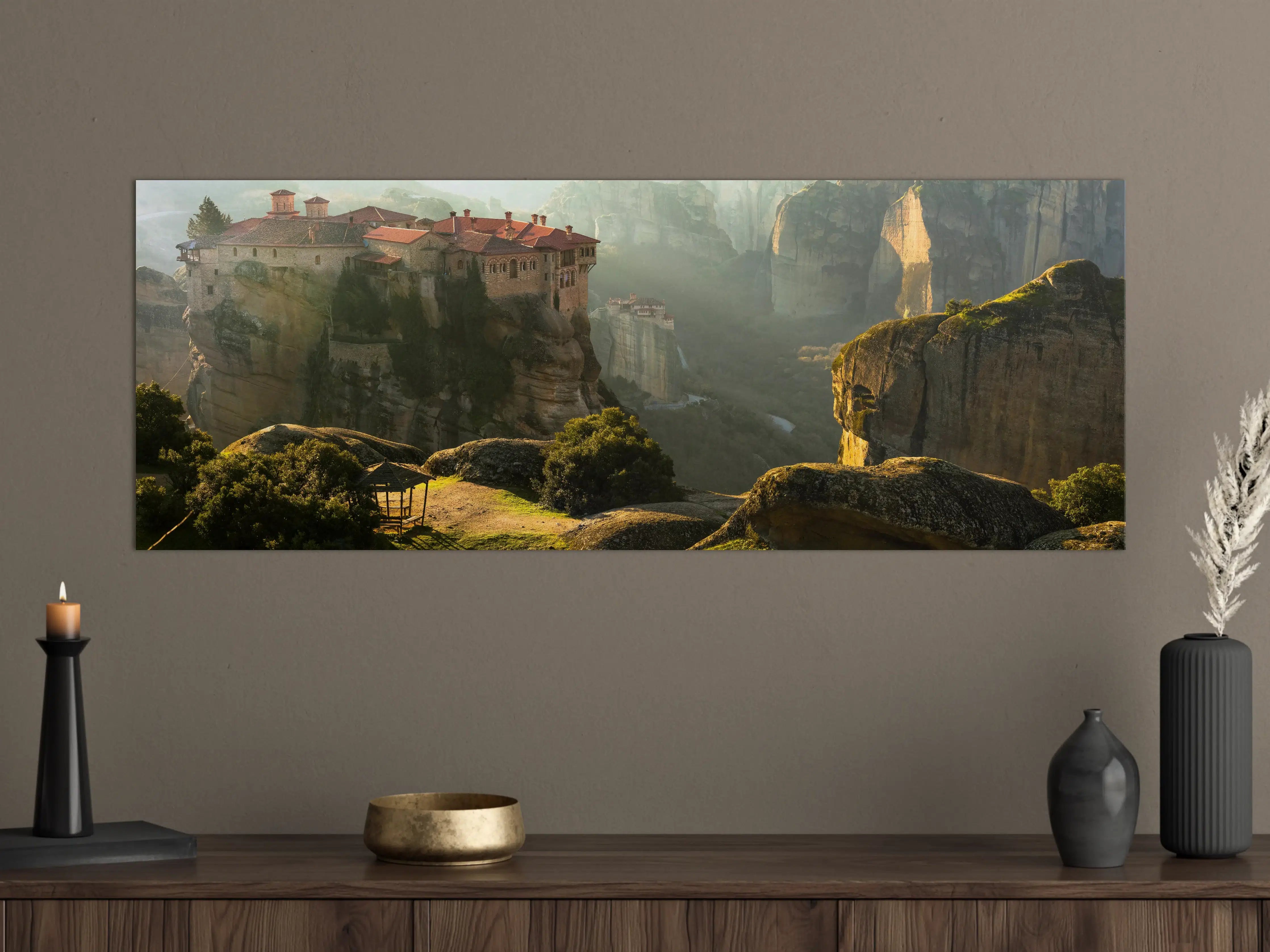 Große Wandbilder - Klöster von Meteora