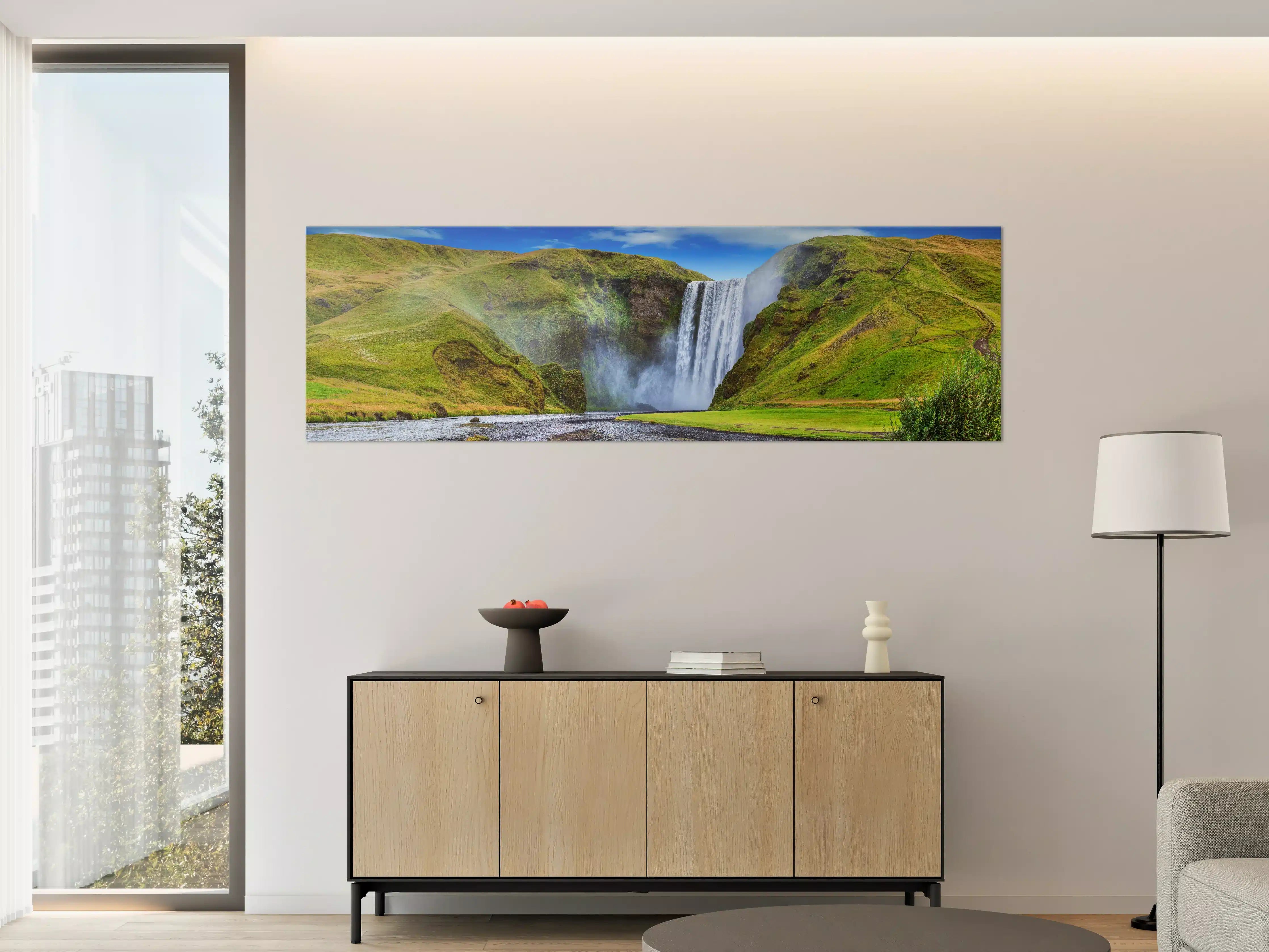 Große Wandbilder - Kraftvoller Wasserfall