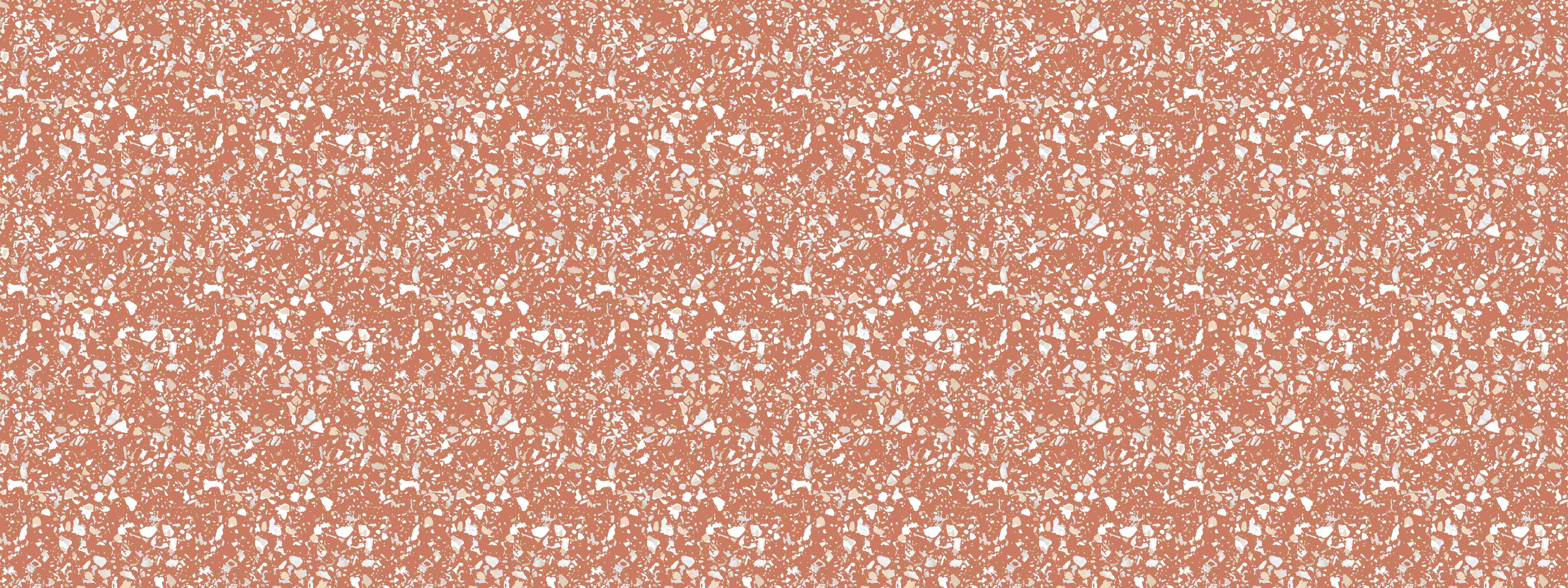 Große Wandbilder-Kupferfarbenes terrazzo Muster