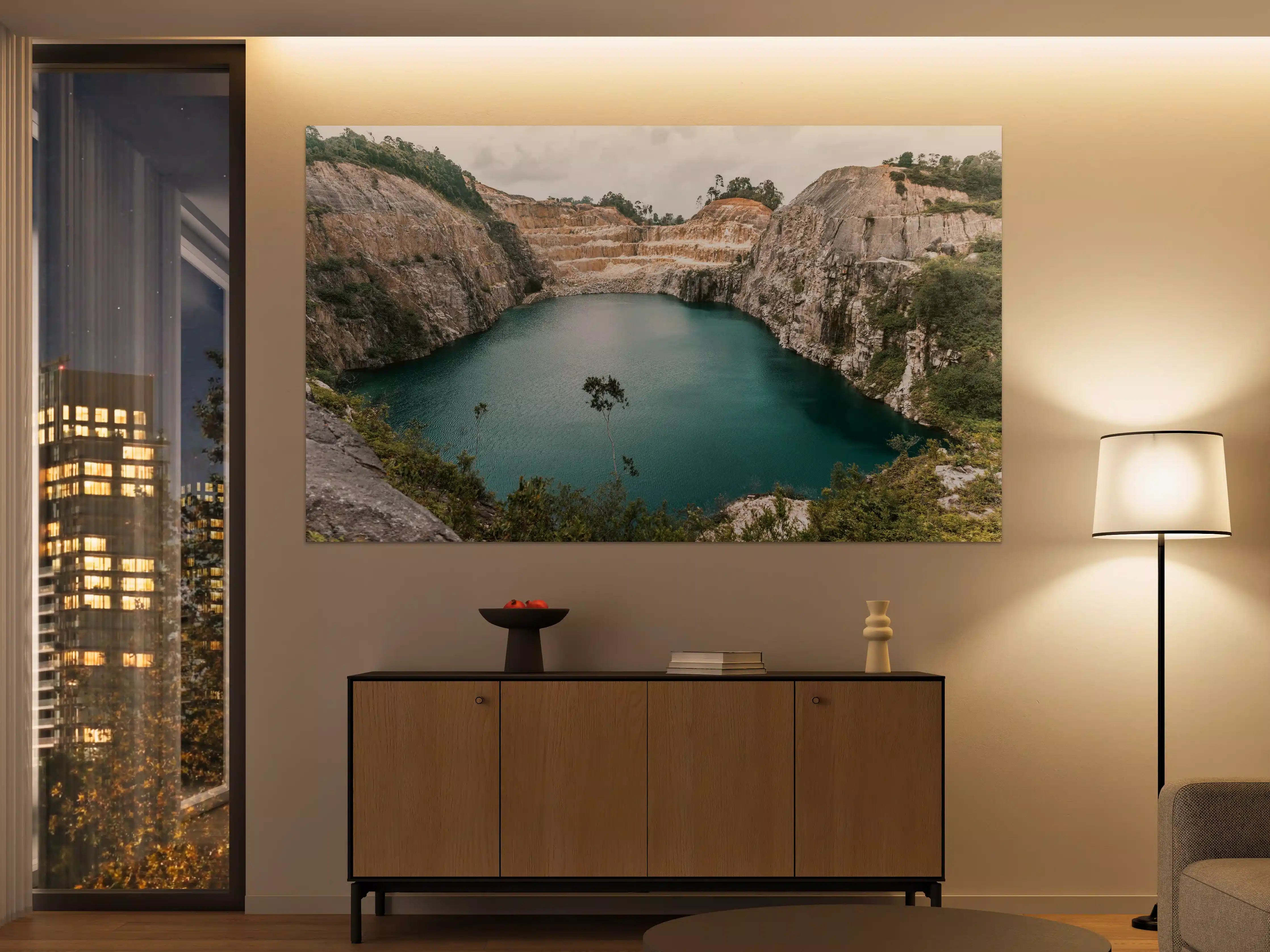 Große Wandbilder - Lagune in Johor Bahru