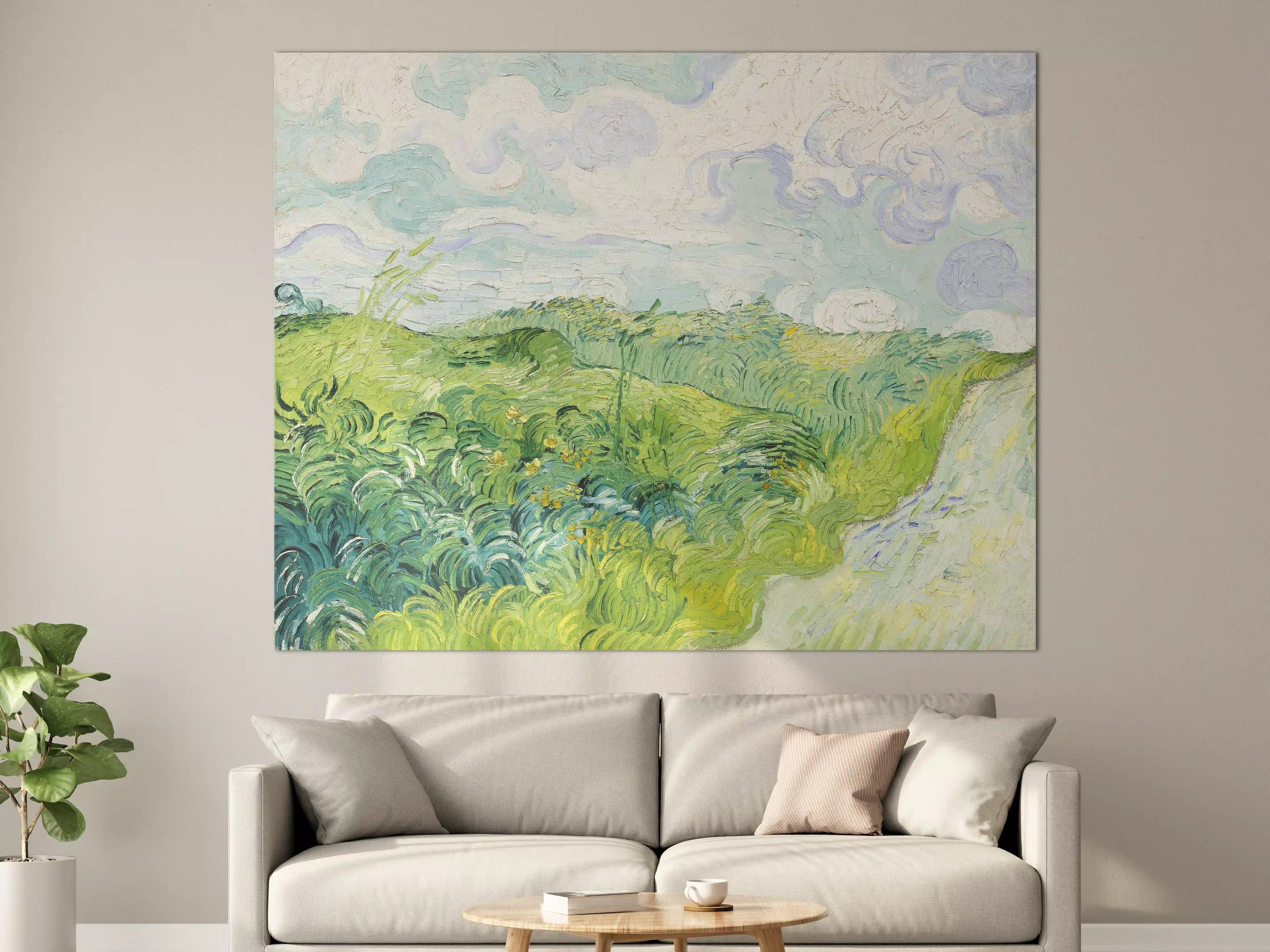 Große Wandbilder - Landschaftsmalerei im impressionistischen Stil