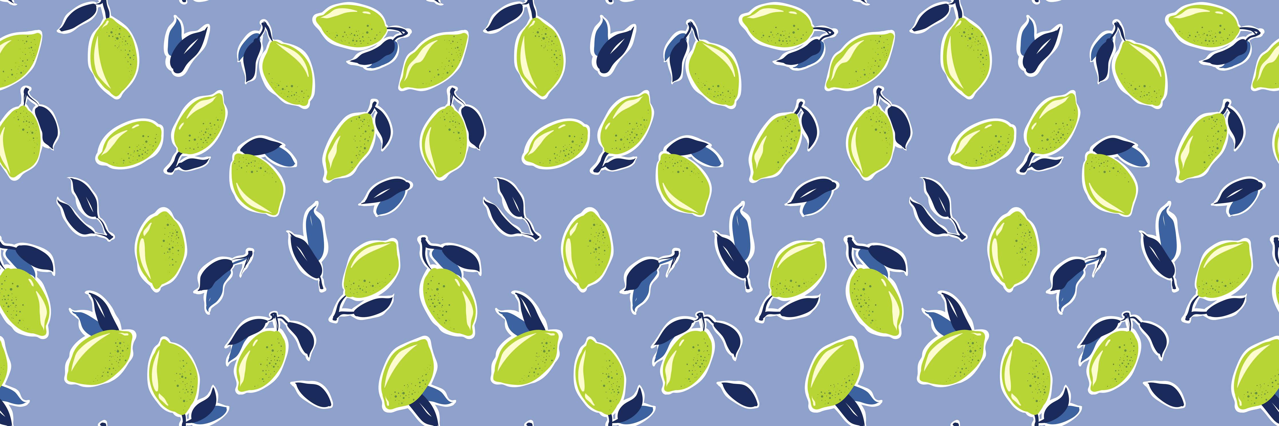 Große Wandbilder-Lime Drops Zitrus-Muster