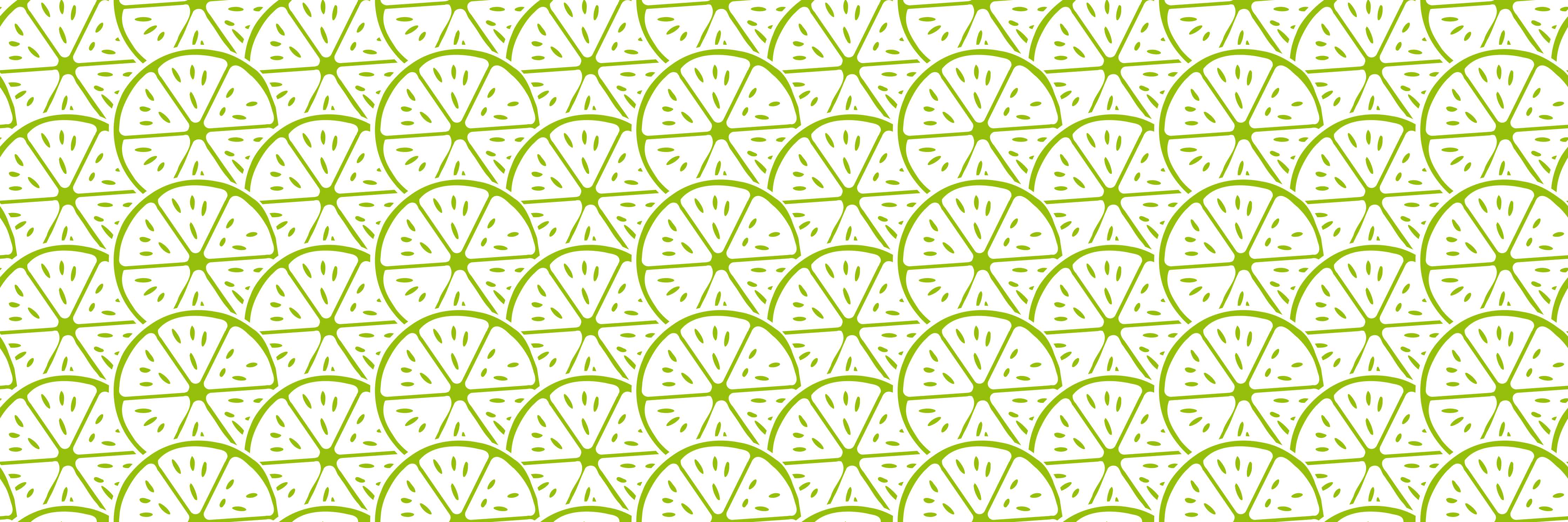 Große Wandbilder-Limetten-Muster Lime Fizz