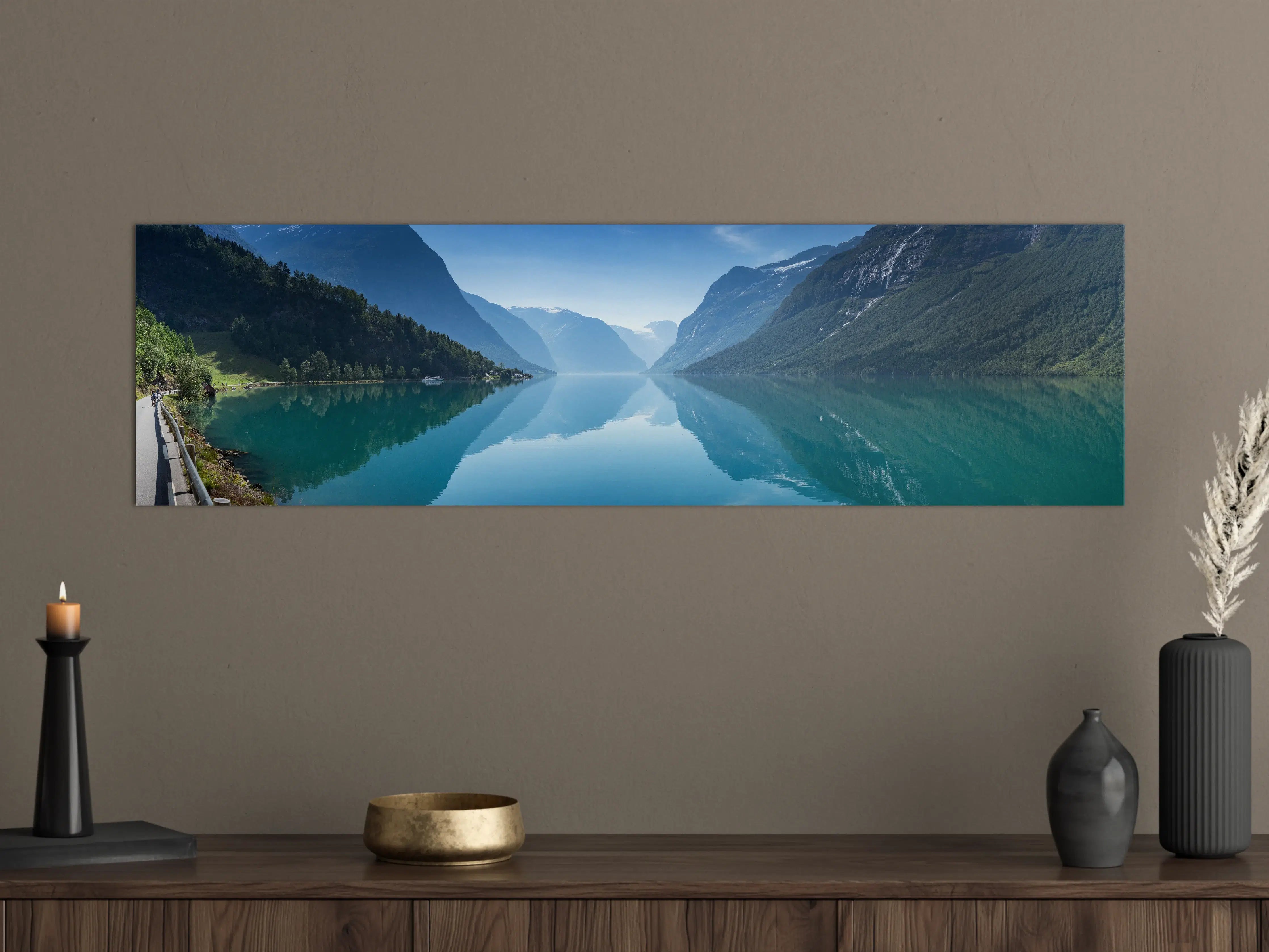 Große Wandbilder - Lovatnet See - Norwegen