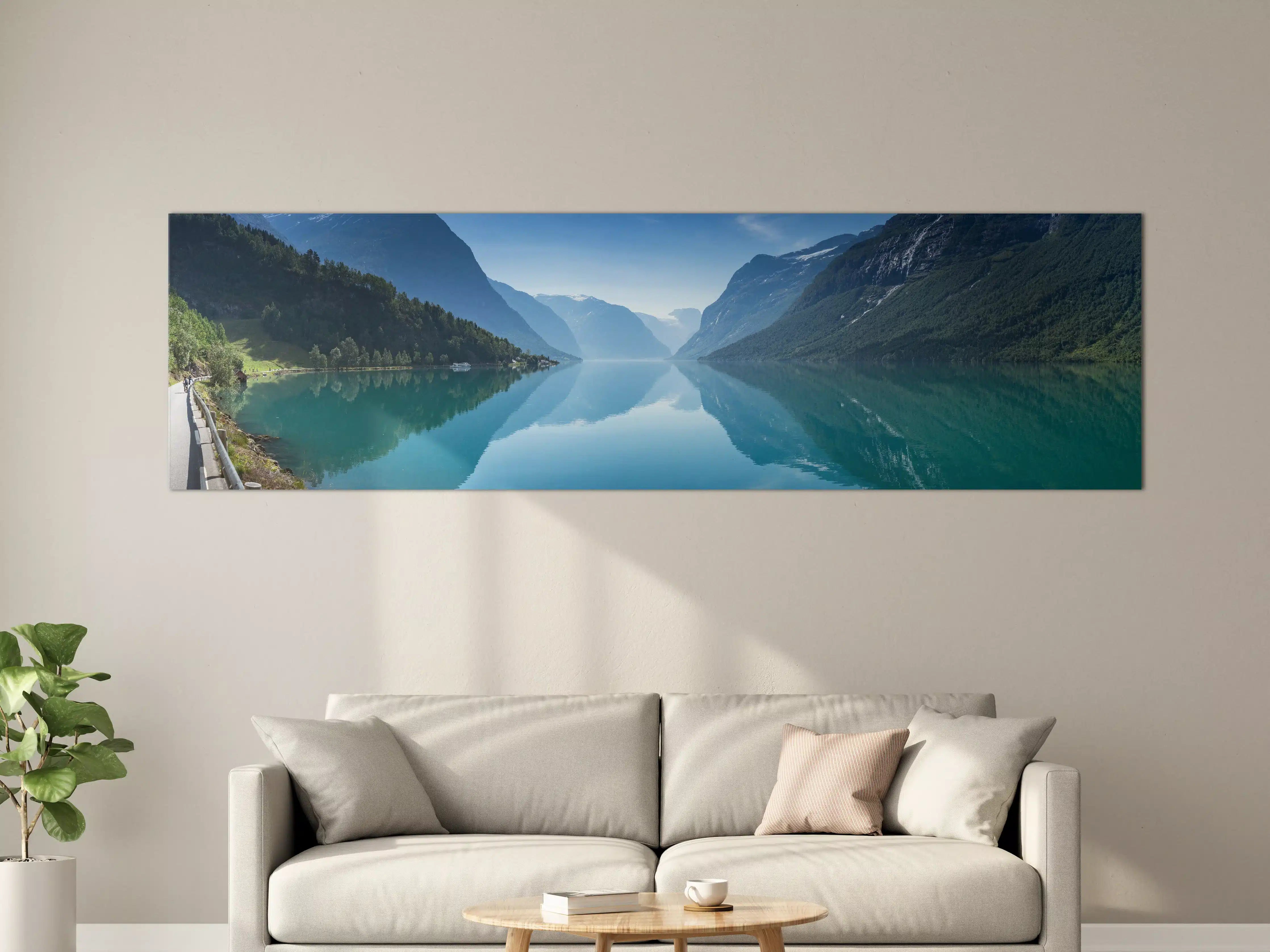 Große Wandbilder - Lovatnet See - Norwegen