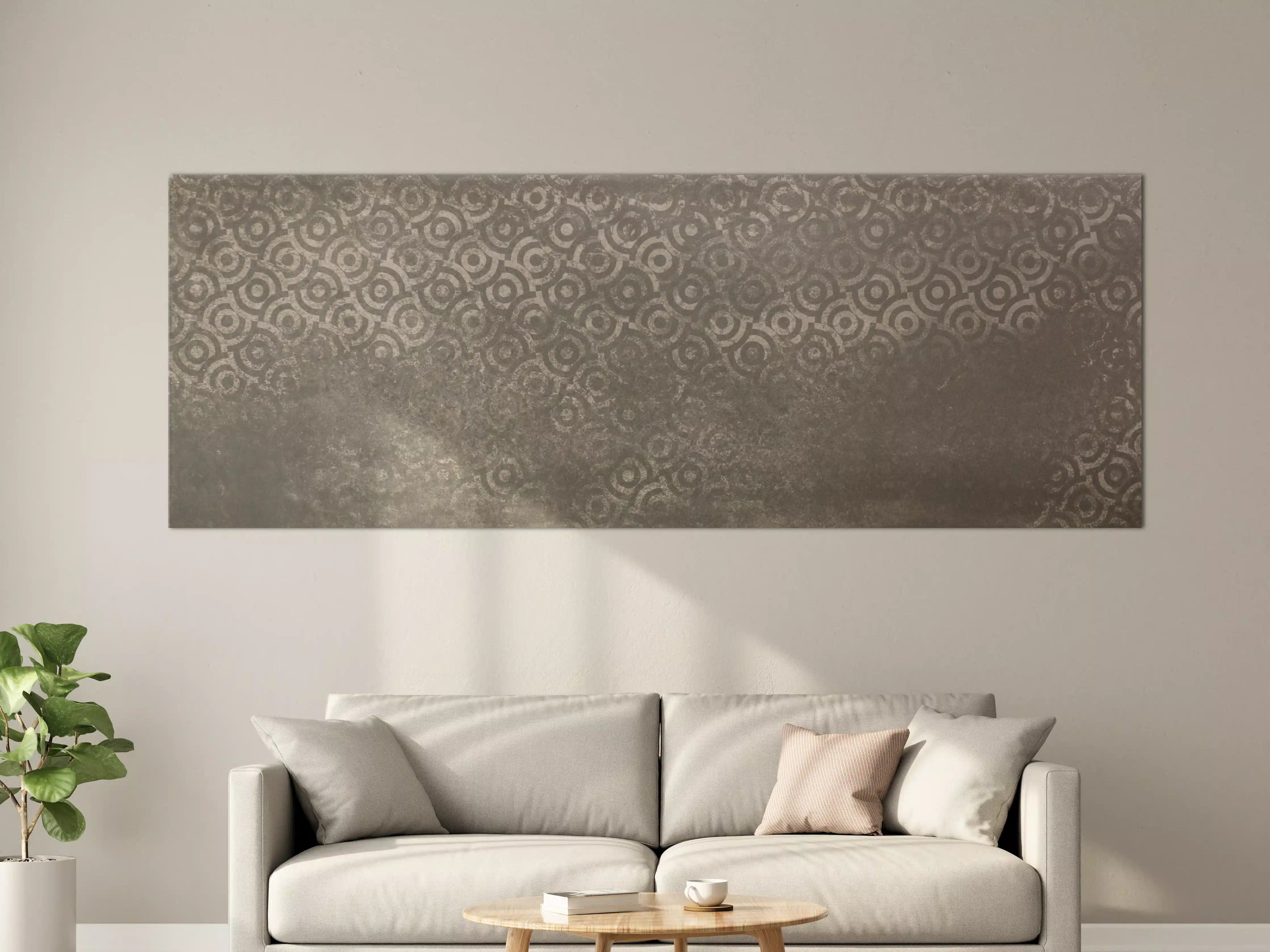 Große Wandbilder - Luxus-Weiße Betonwand mit grauer Textur