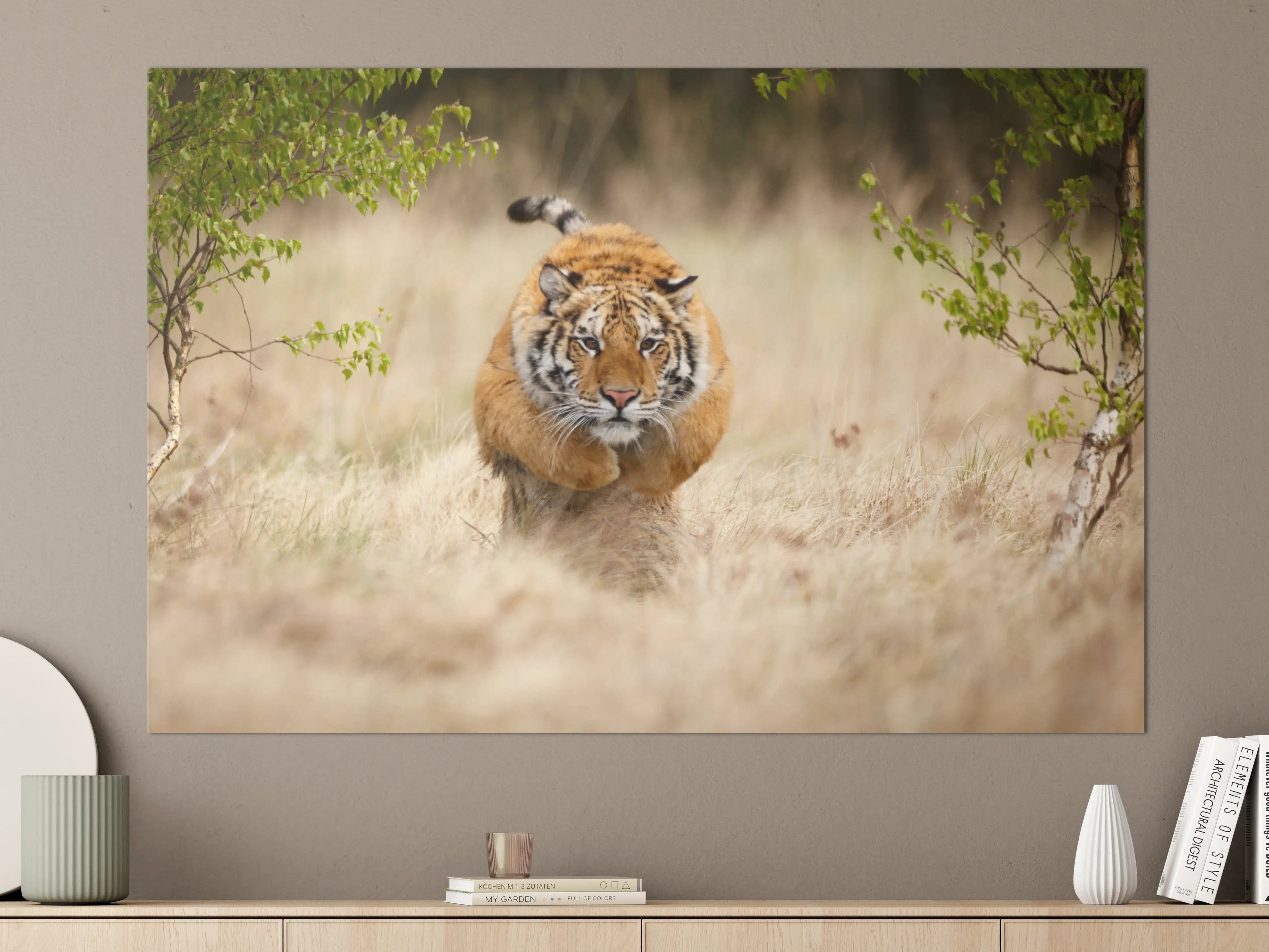 Große Wandbilder - Mächtiger Sibirischer Tiger